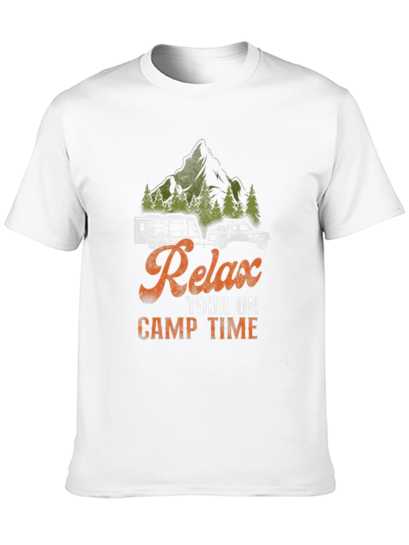 Relax Camp Time T-Shirt - Camping Adventure