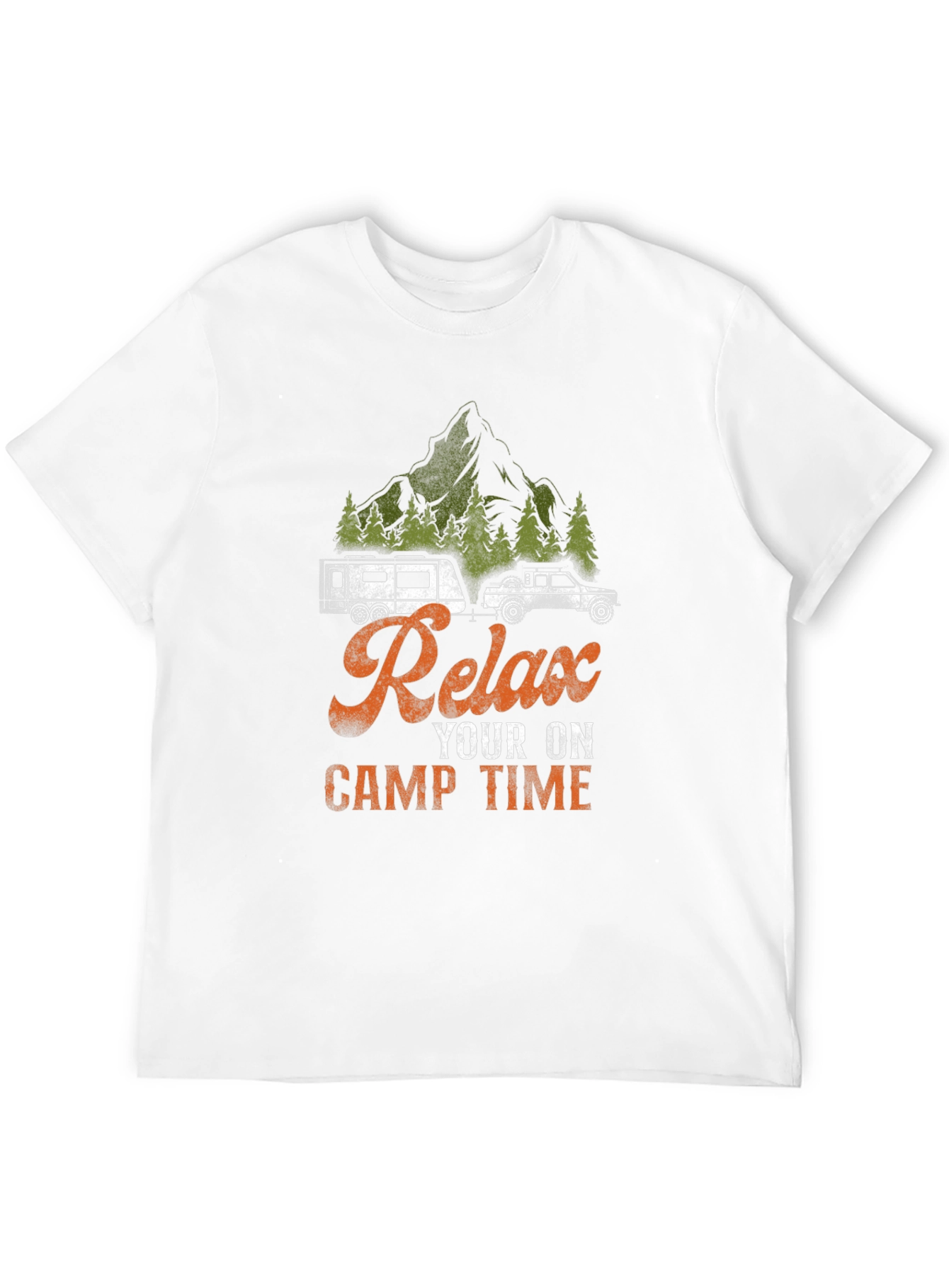 Relax Camp Time T-Shirt - Camping Adventure