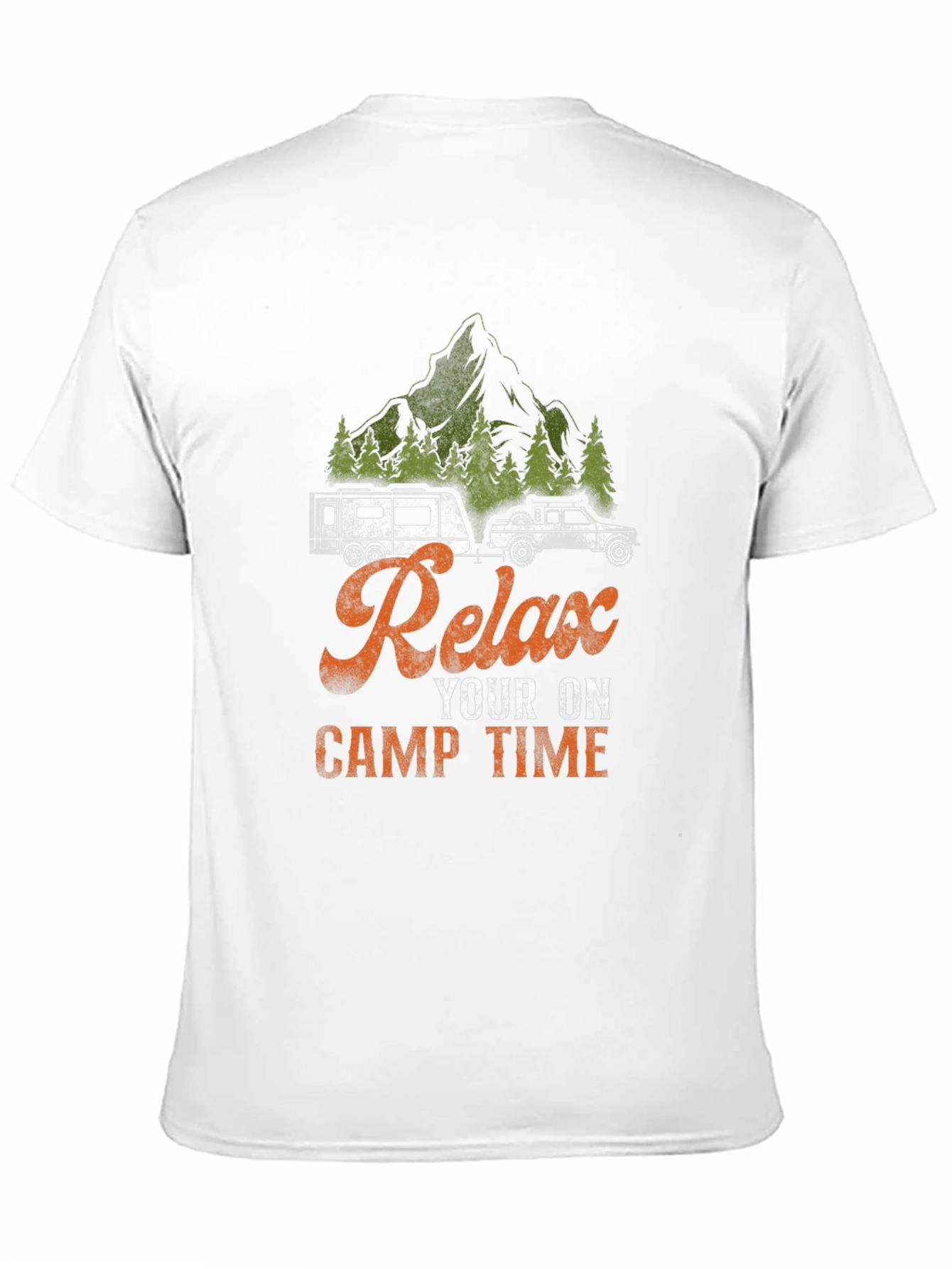 Relax Camp Time T-Shirt - Camping Adventure