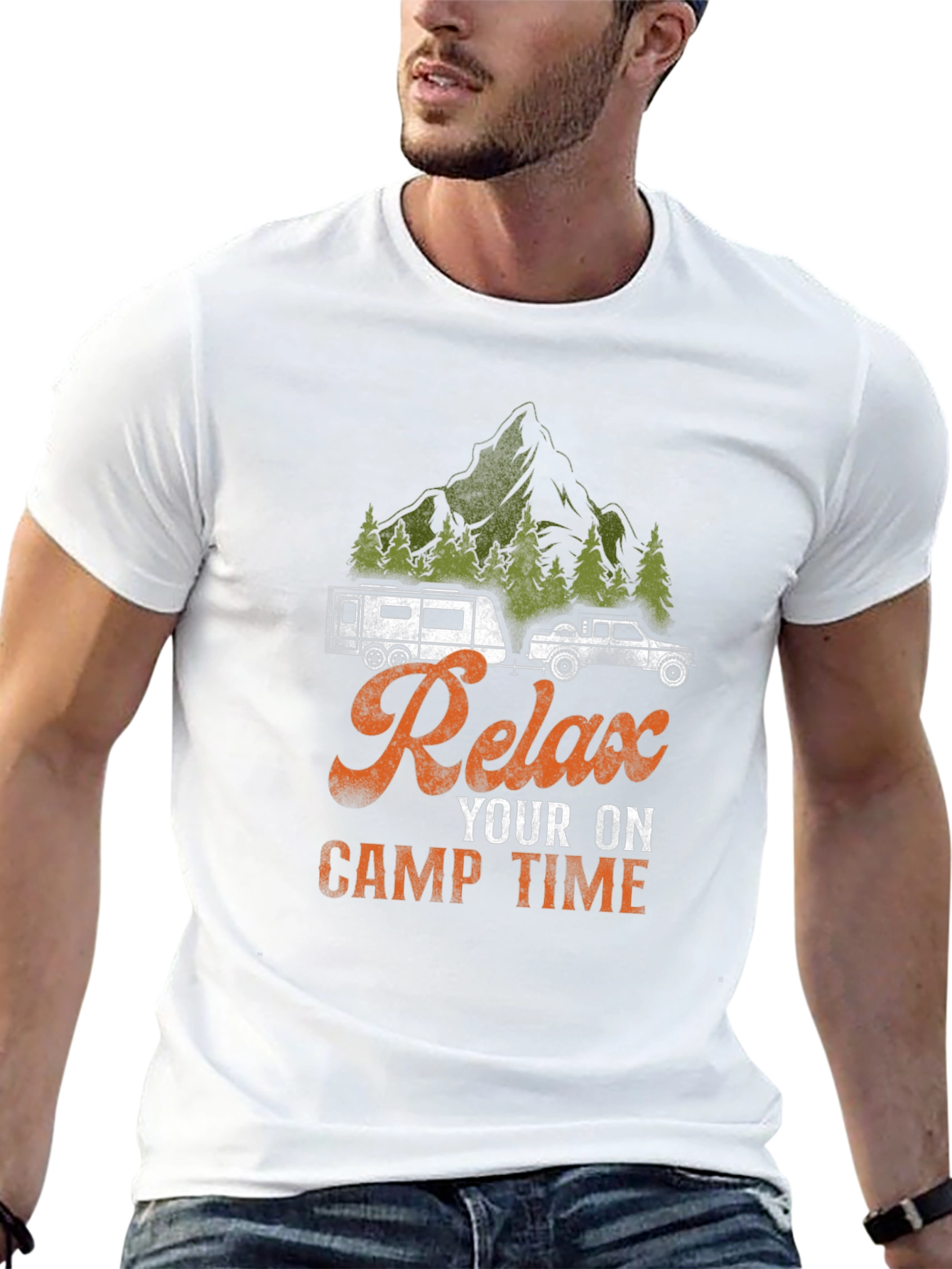 Relax Camp Time T-Shirt - Camping Adventure