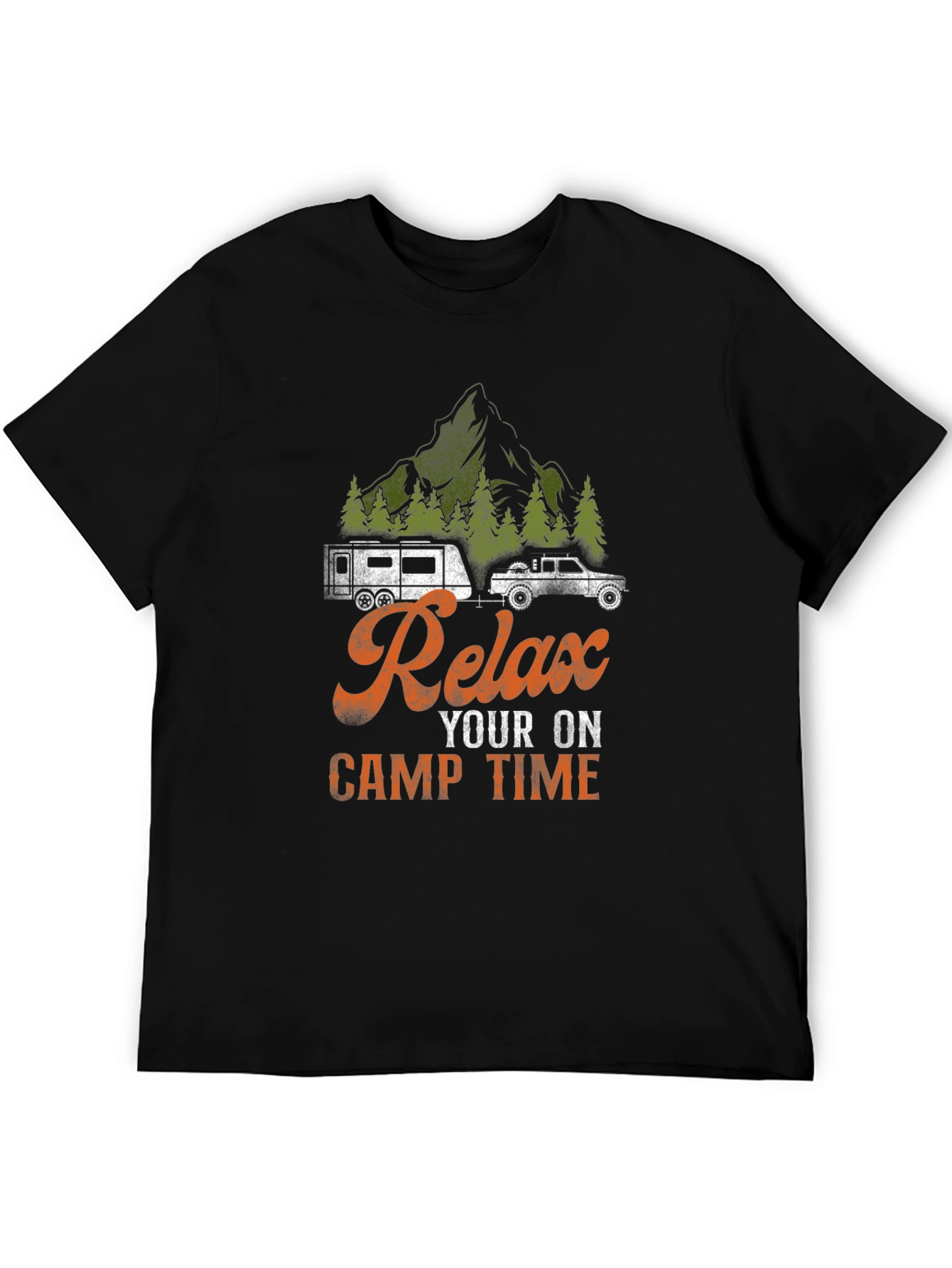 Relax Camp Time T-Shirt - Camping Adventure