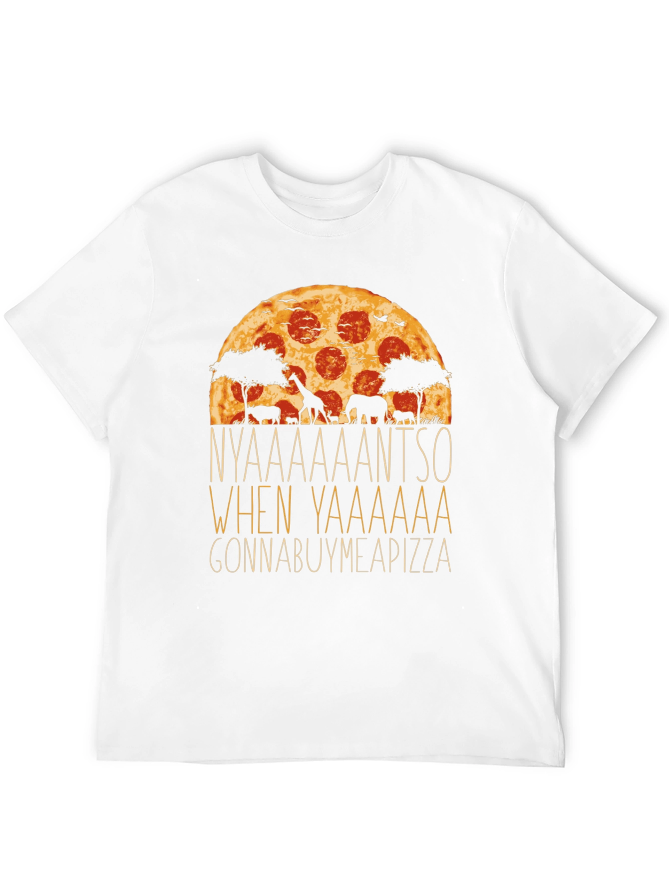Pizza Safari T-Shirt - Gonna Buy Me a Pizza