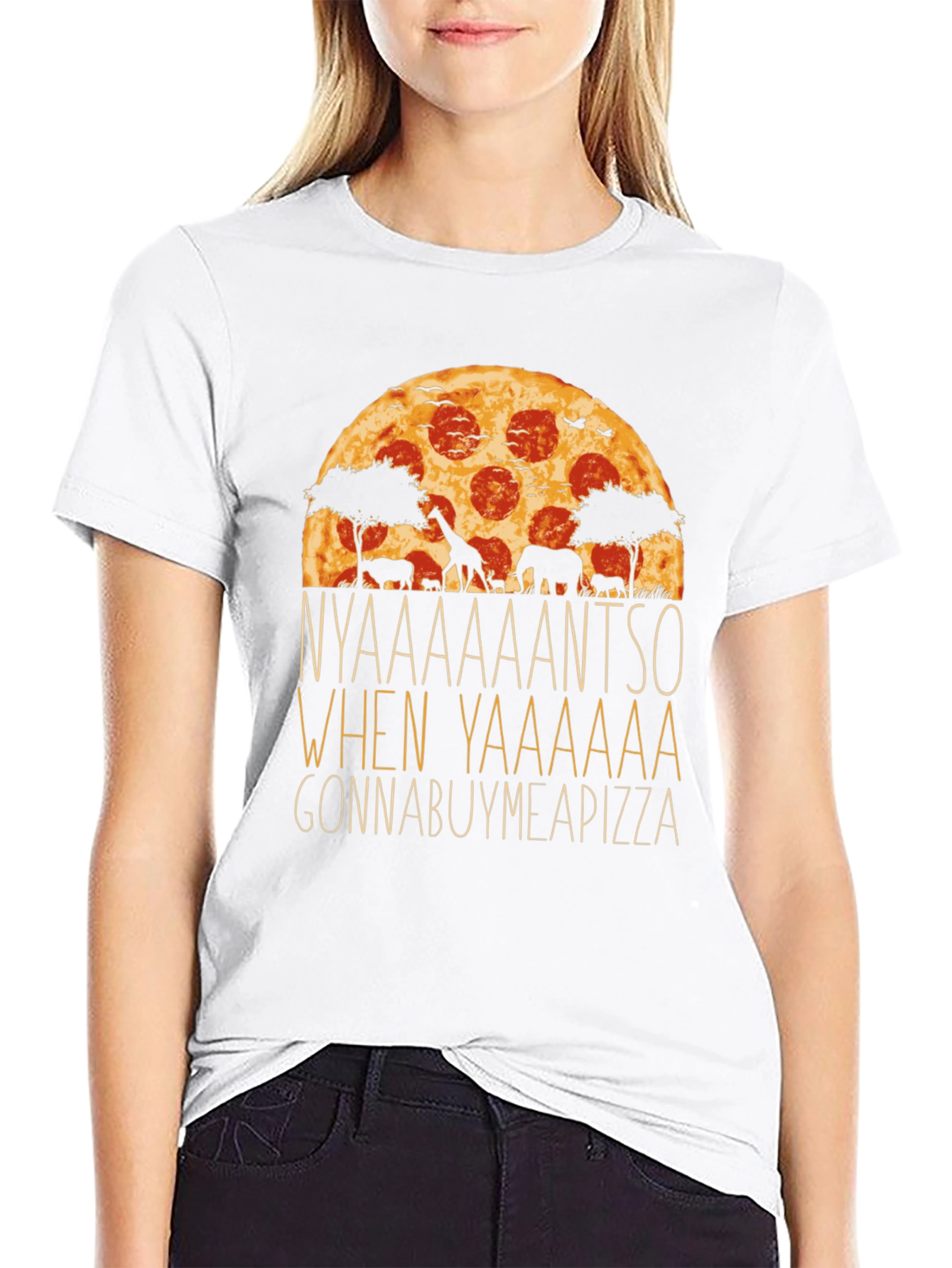 Pizza Safari T-Shirt - Gonna Buy Me a Pizza
