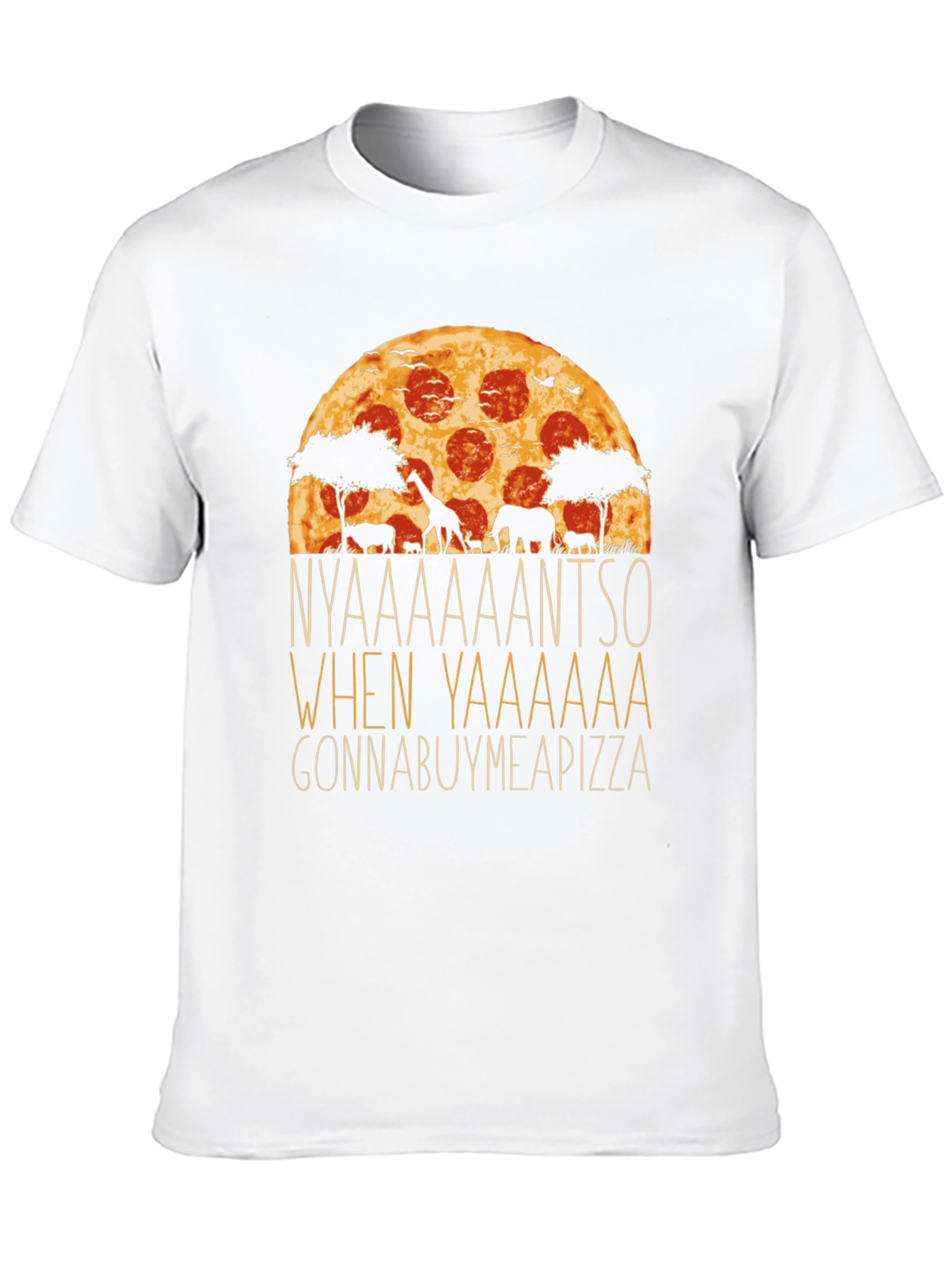 Pizza Safari T-Shirt - Gonna Buy Me a Pizza