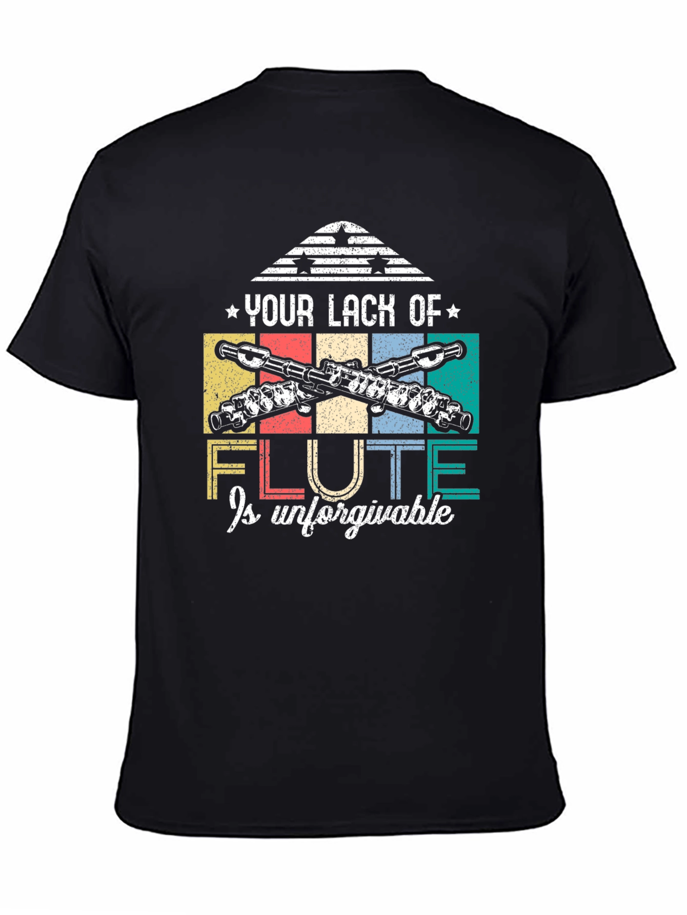 Flute Lack Is Unforgivable Graphic Tee