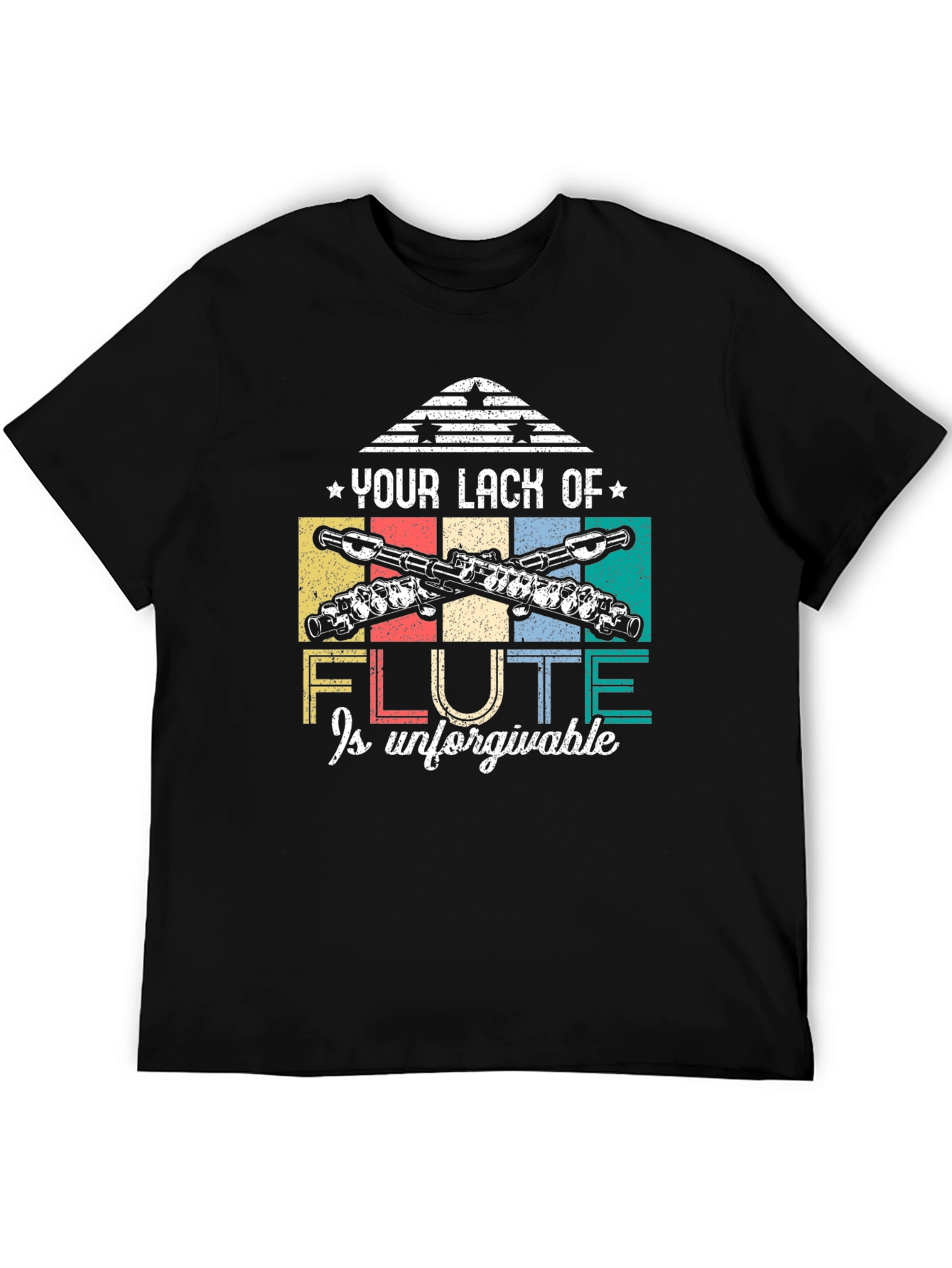 Flute Lack Is Unforgivable Graphic Tee
