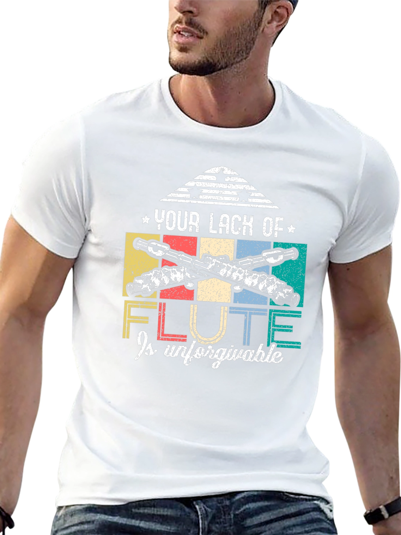 Flute Lack Is Unforgivable Graphic Tee