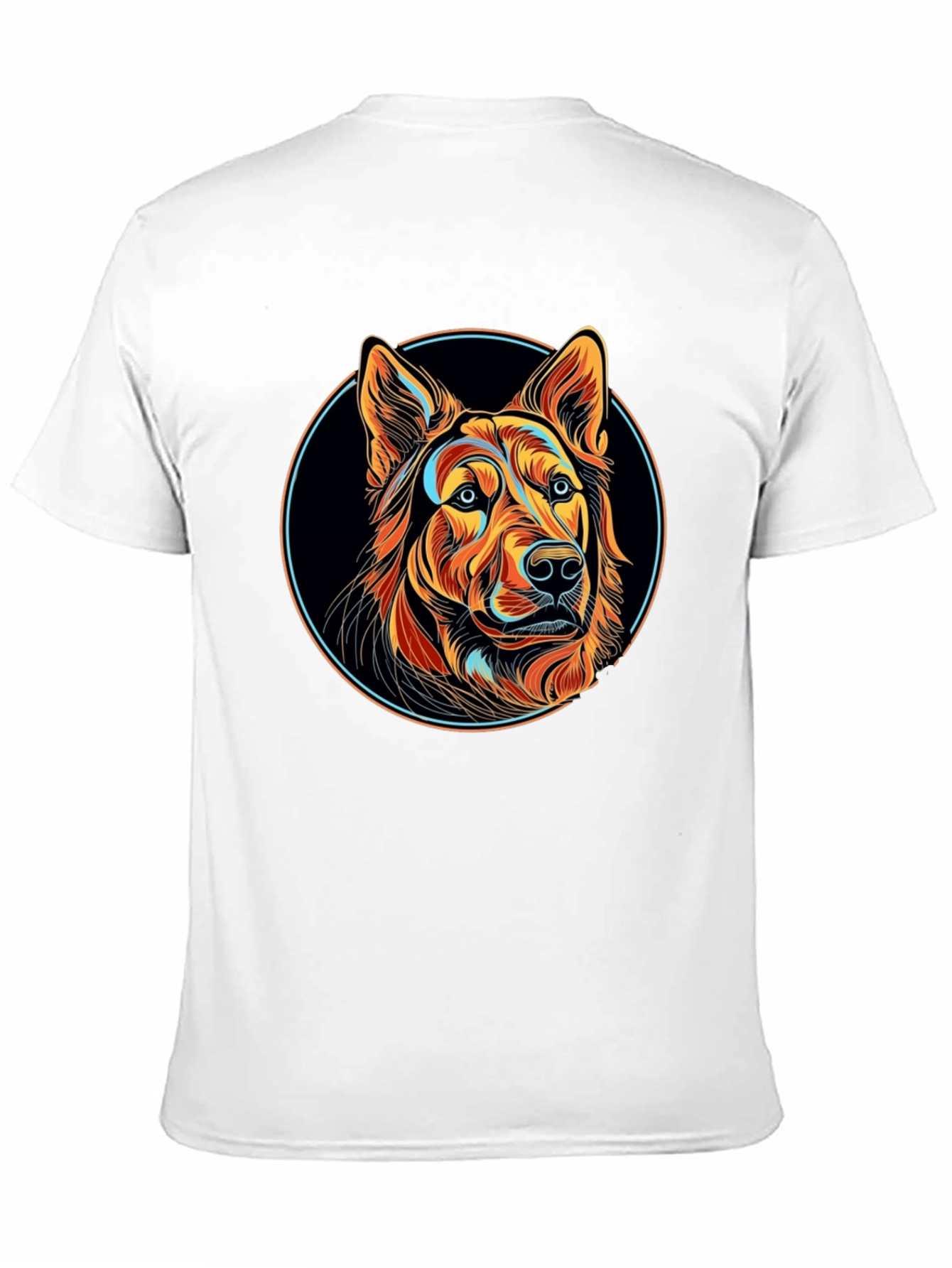 Dog Graphic Tee - Stylish Animal Lover Shirt