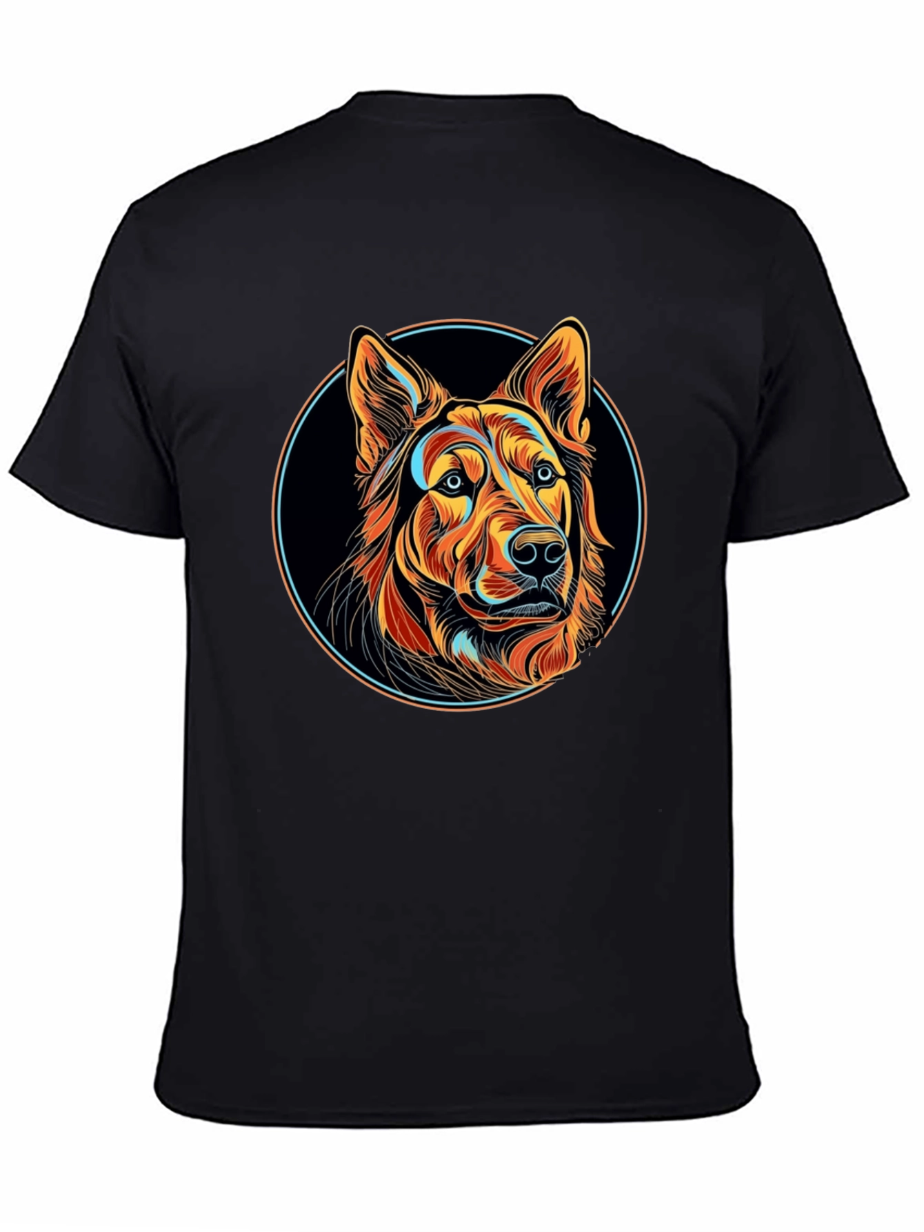 Dog Graphic Tee - Stylish Animal Lover Shirt