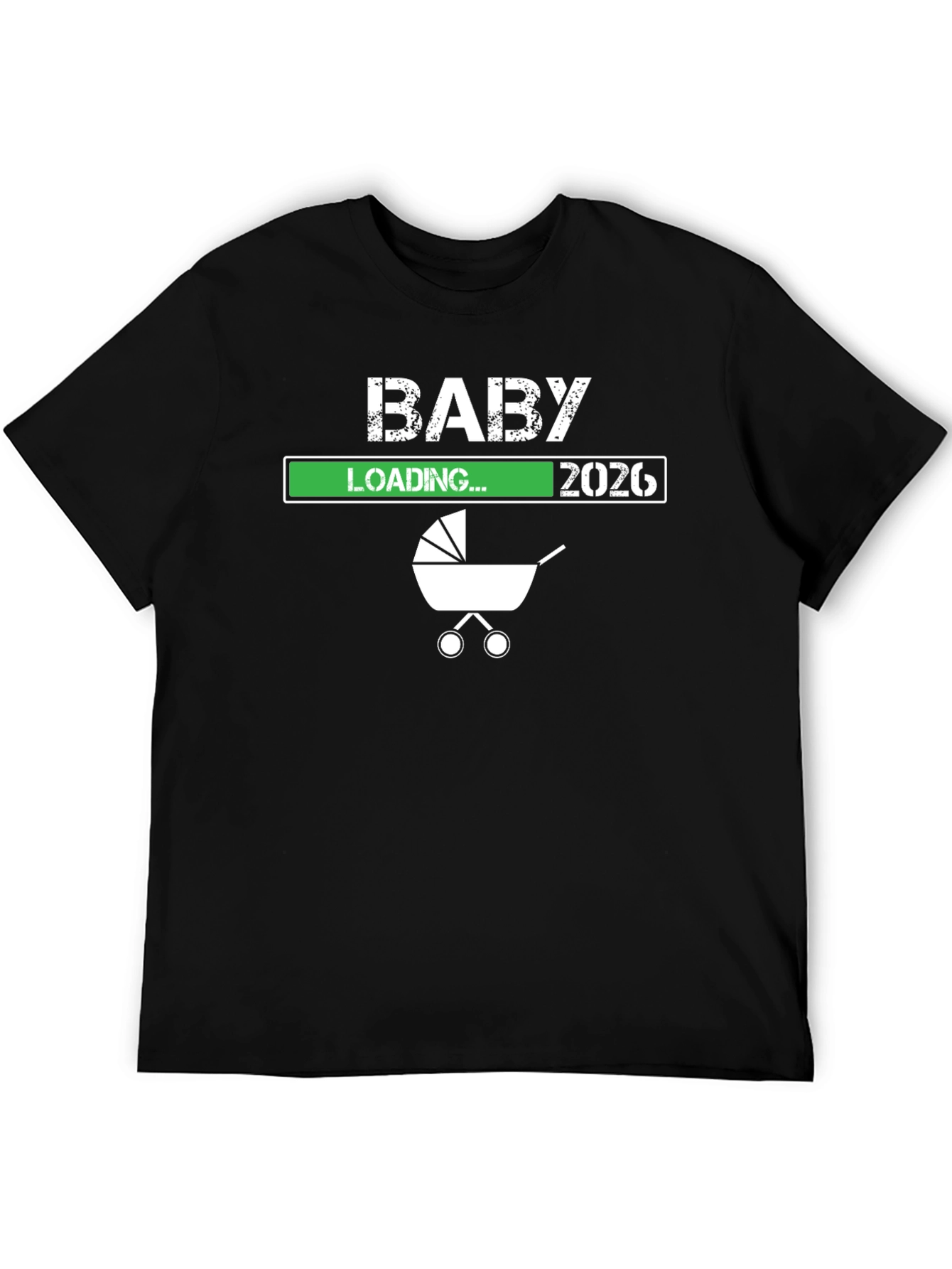 Baby Loading 2026 Graphic Tee - Expecting Parents T-Shirt