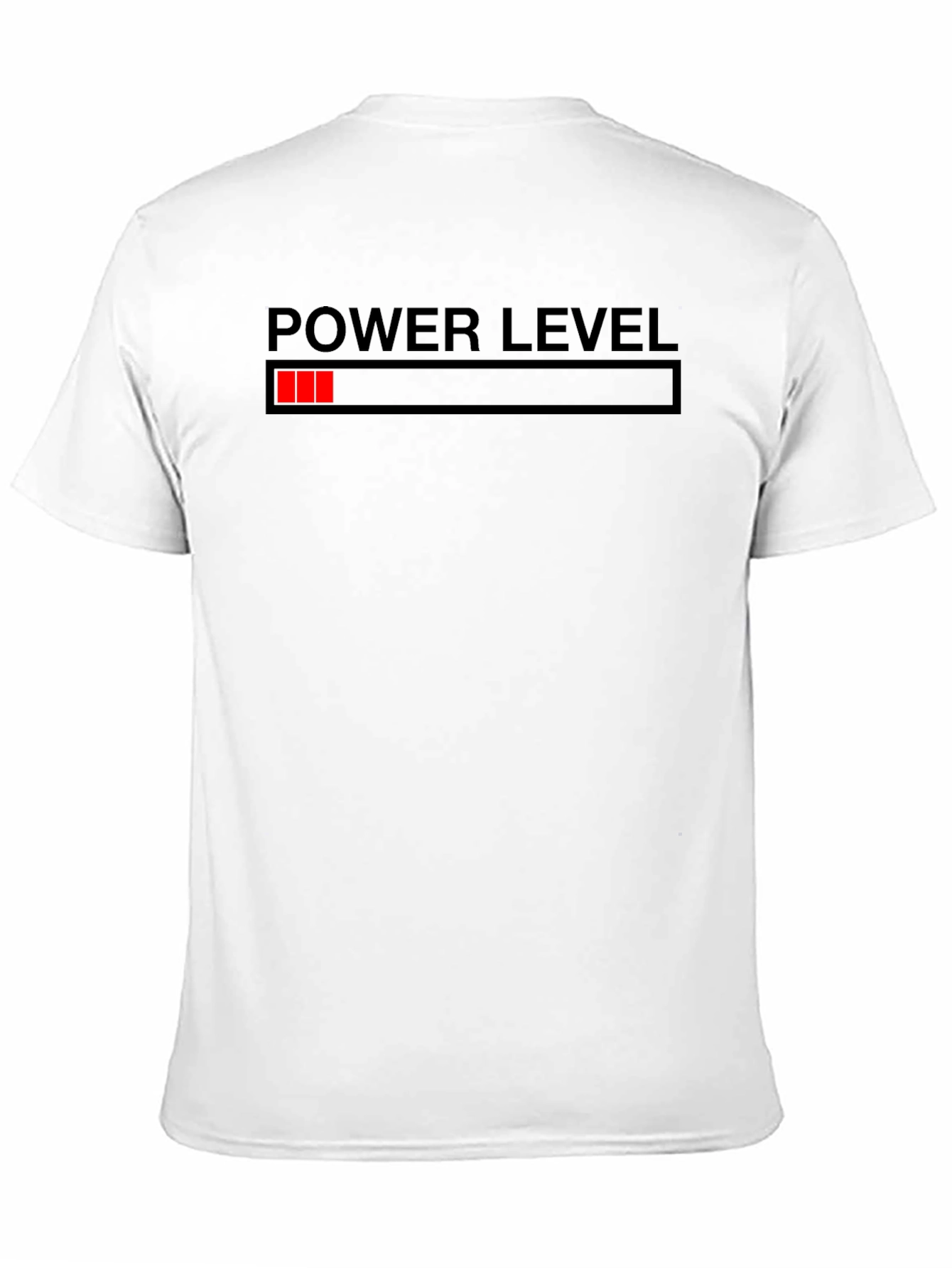 Power Level Loading Bar T-Shirt - Black