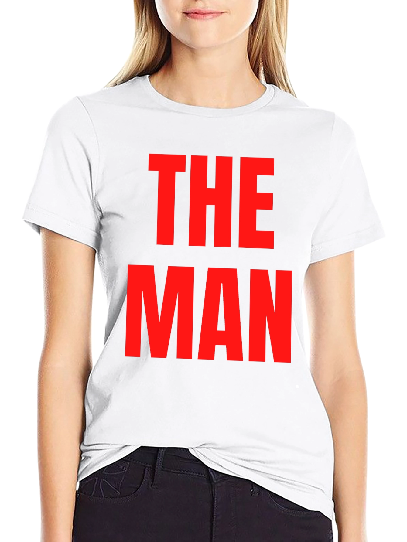 The Man Graphic Tee - Bold Statement Shirt