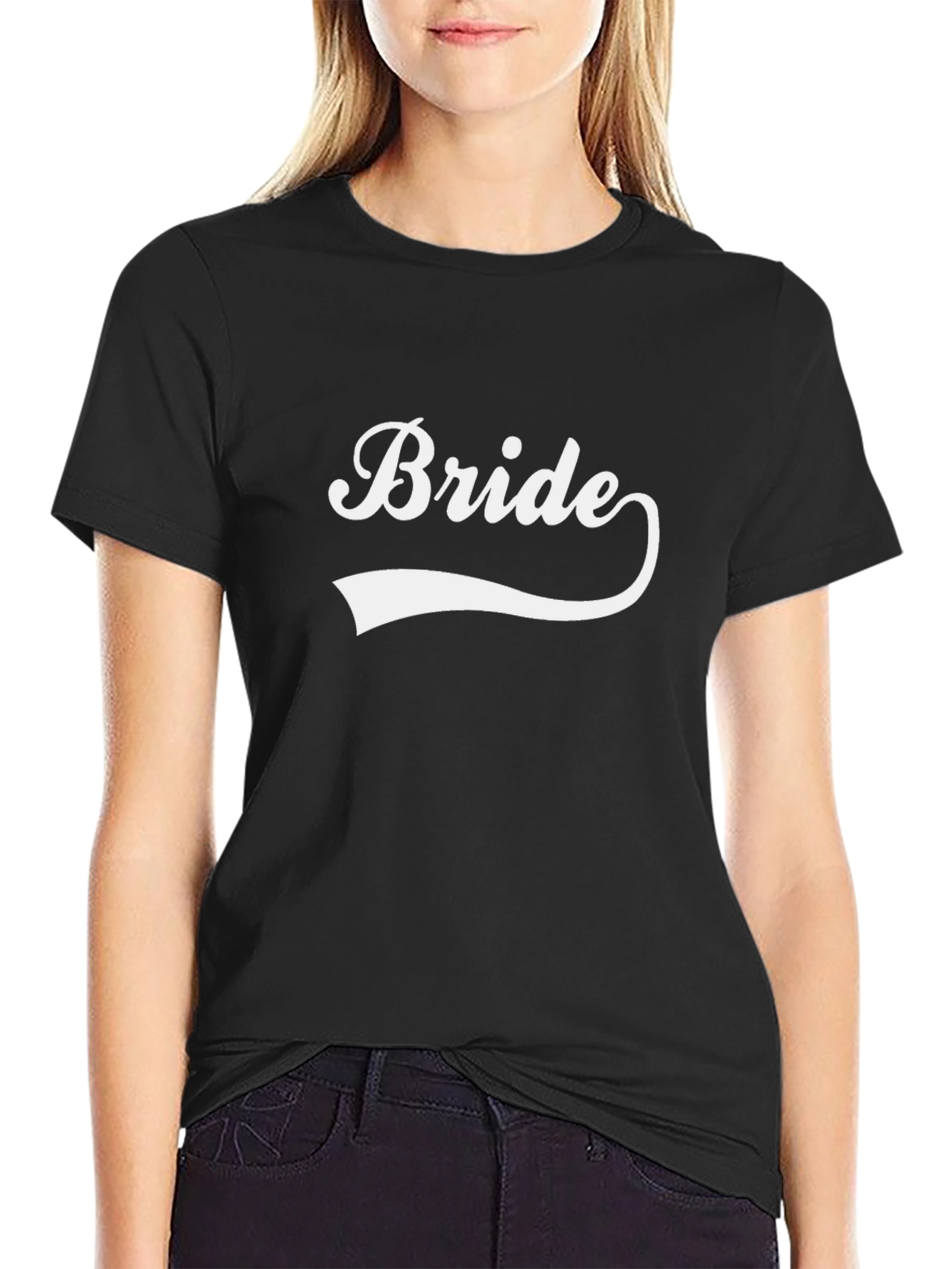 Bride Script T-Shirt - Wedding Party Apparel
