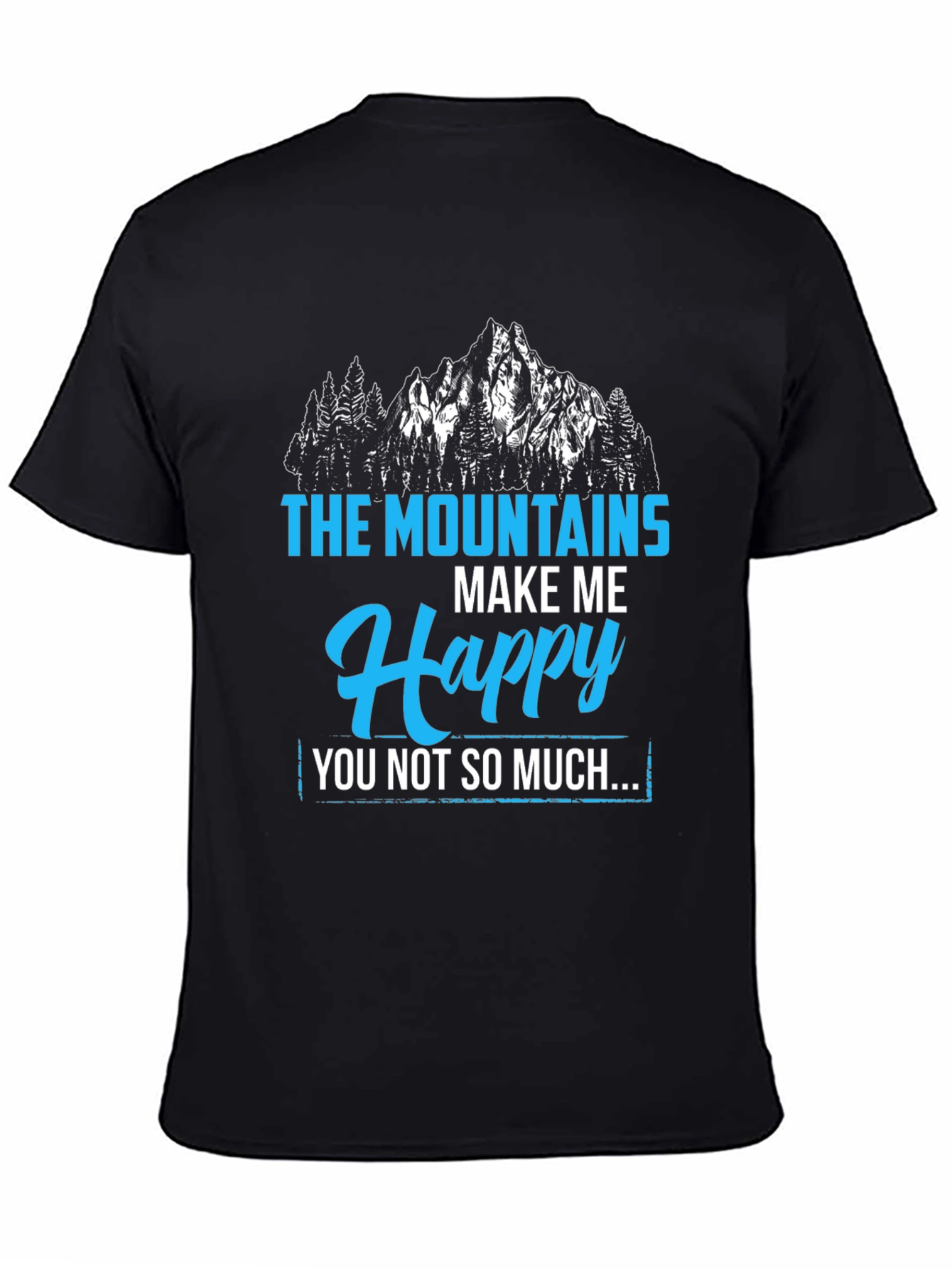Mountains Make Me Happy Graphic Tee