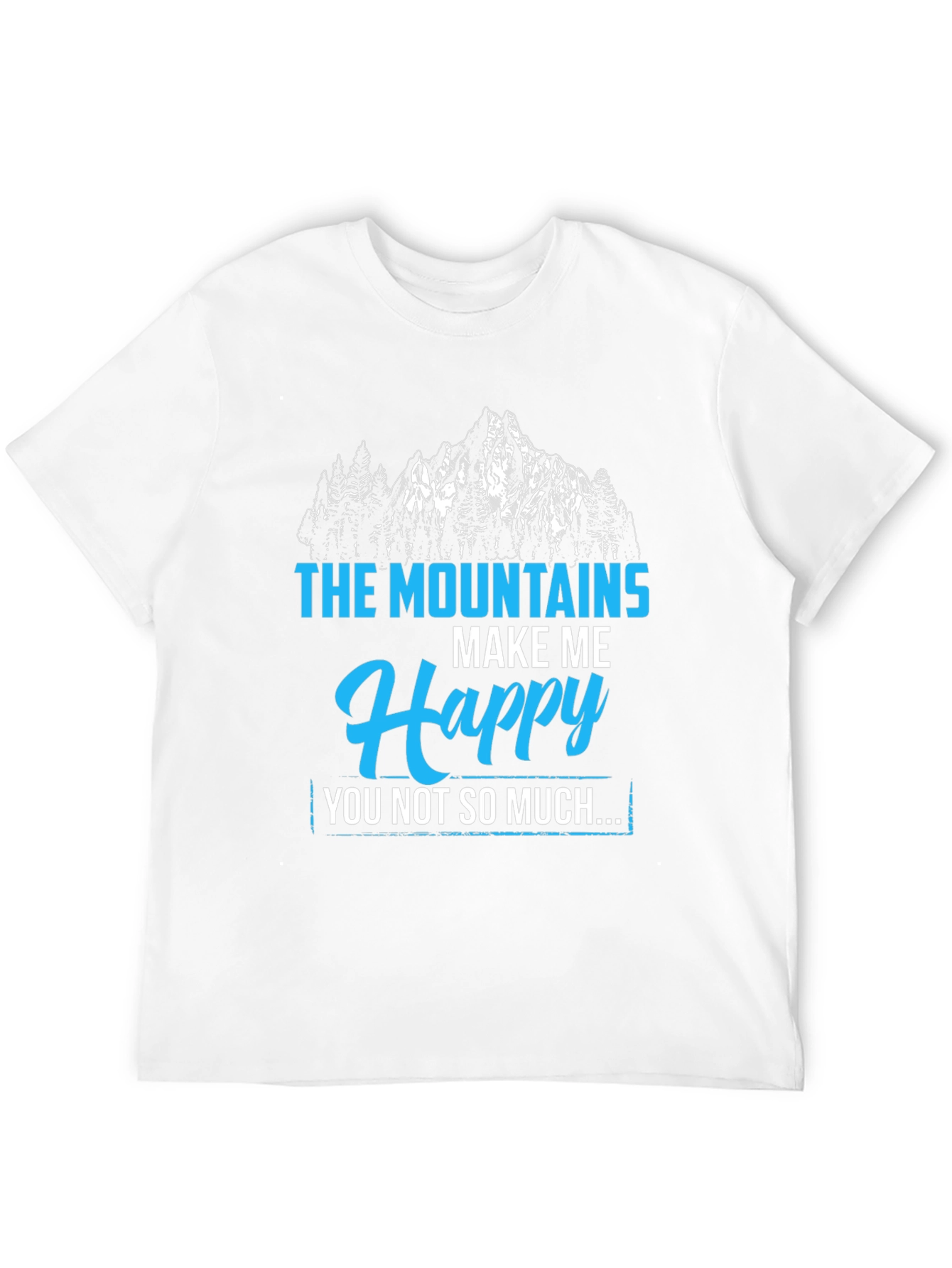 Mountains Make Me Happy Graphic Tee
