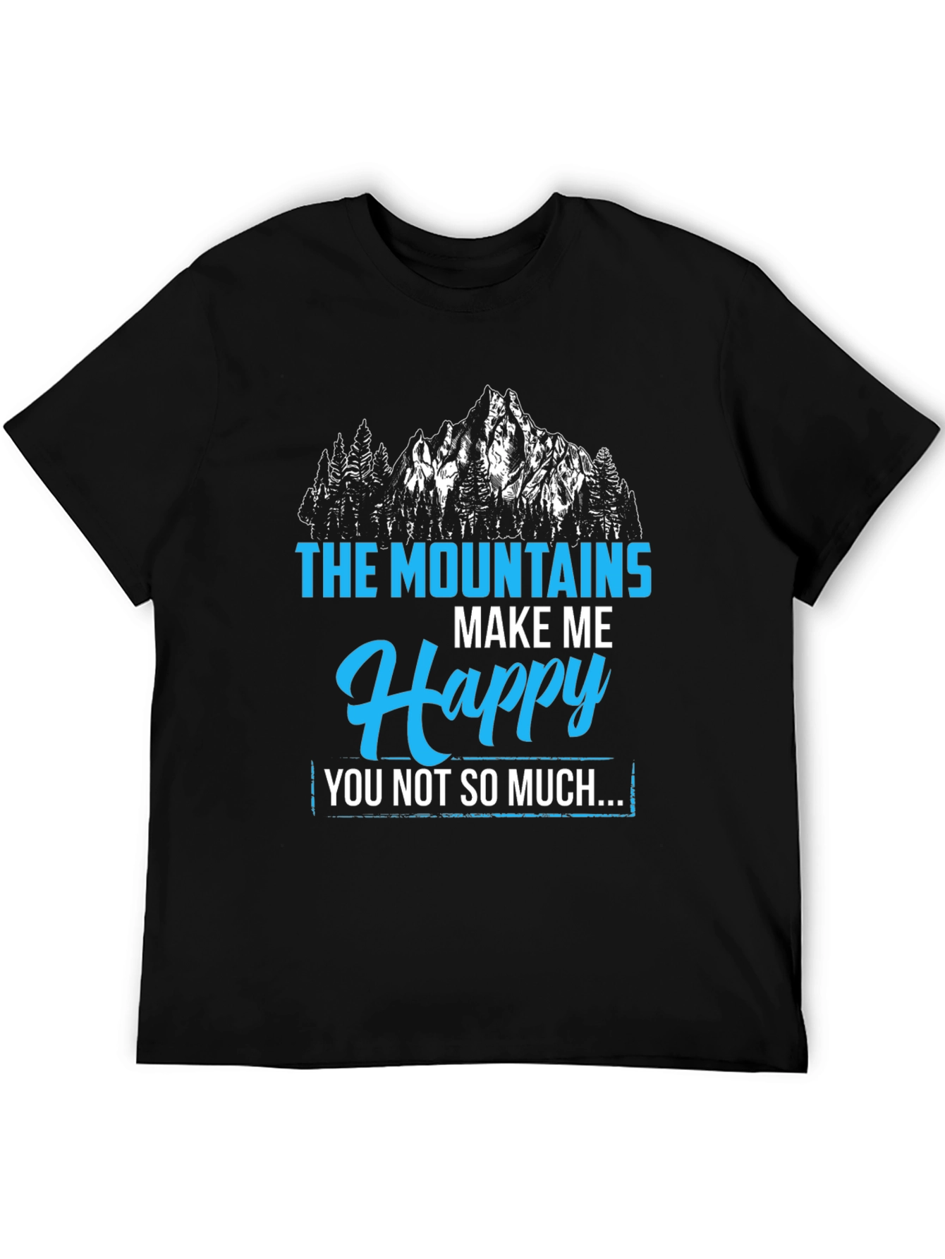 Mountains Make Me Happy Graphic Tee