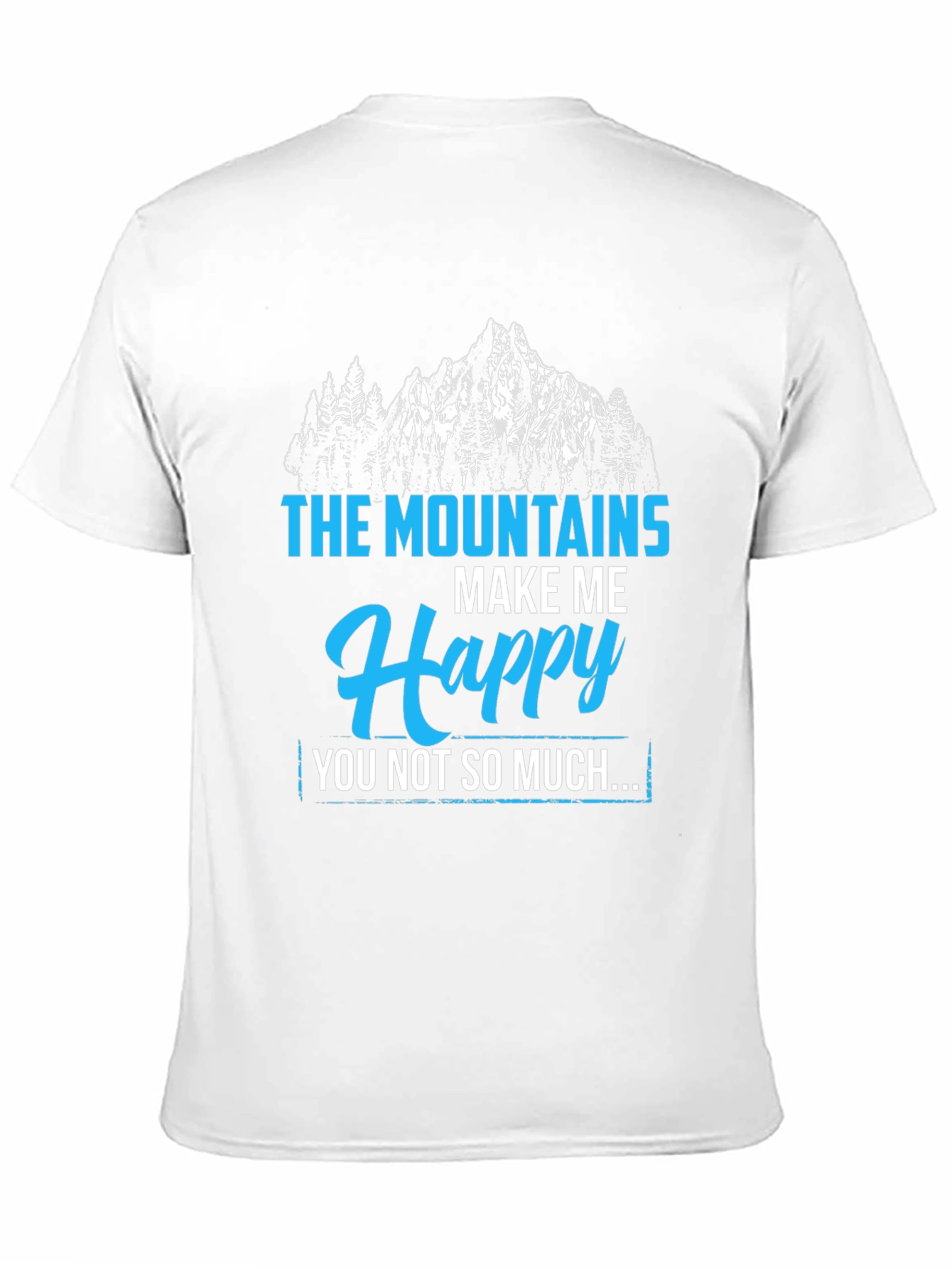 Mountains Make Me Happy Graphic Tee