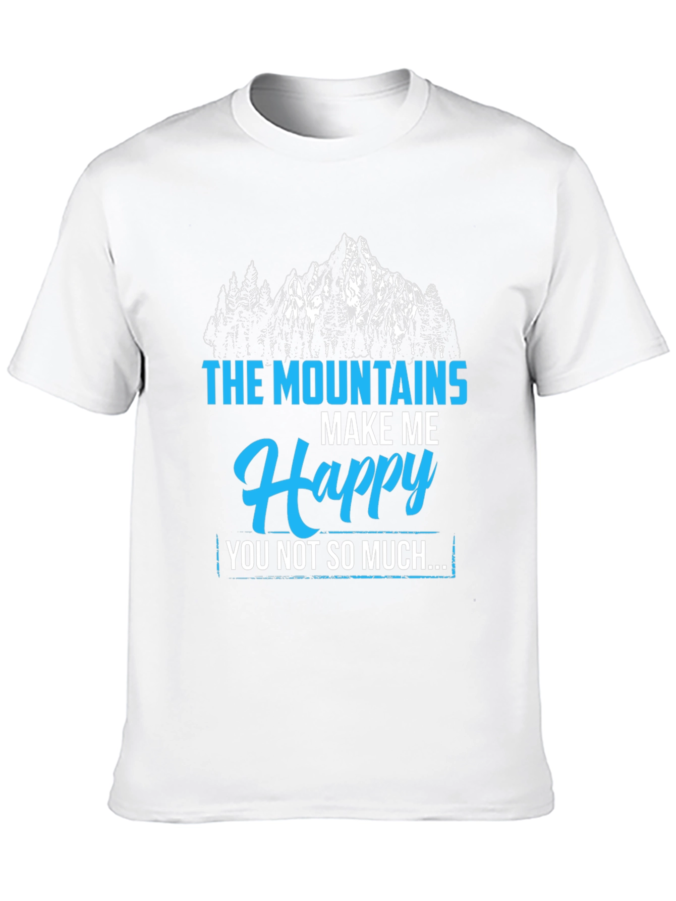 Mountains Make Me Happy Graphic Tee