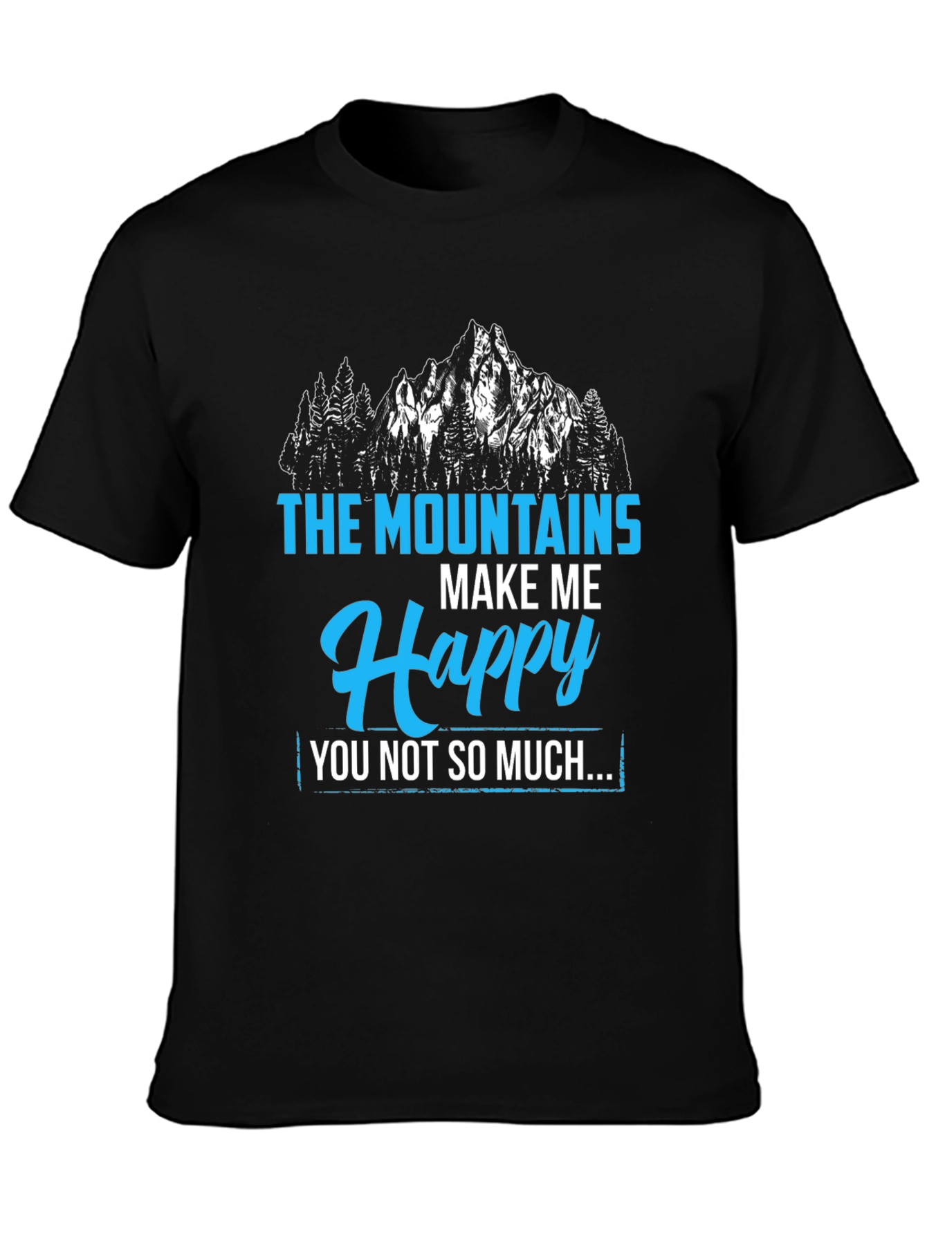 Mountains Make Me Happy Graphic Tee
