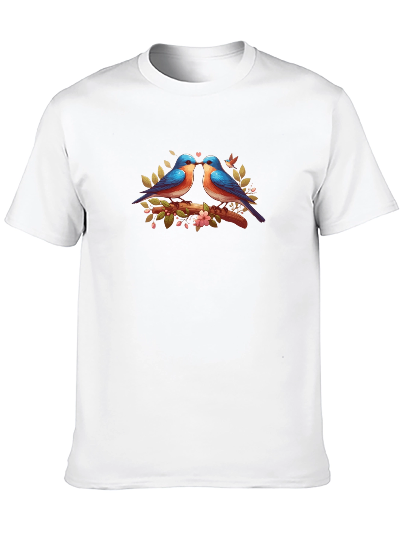 Love Birds Graphic T-Shirt - Black