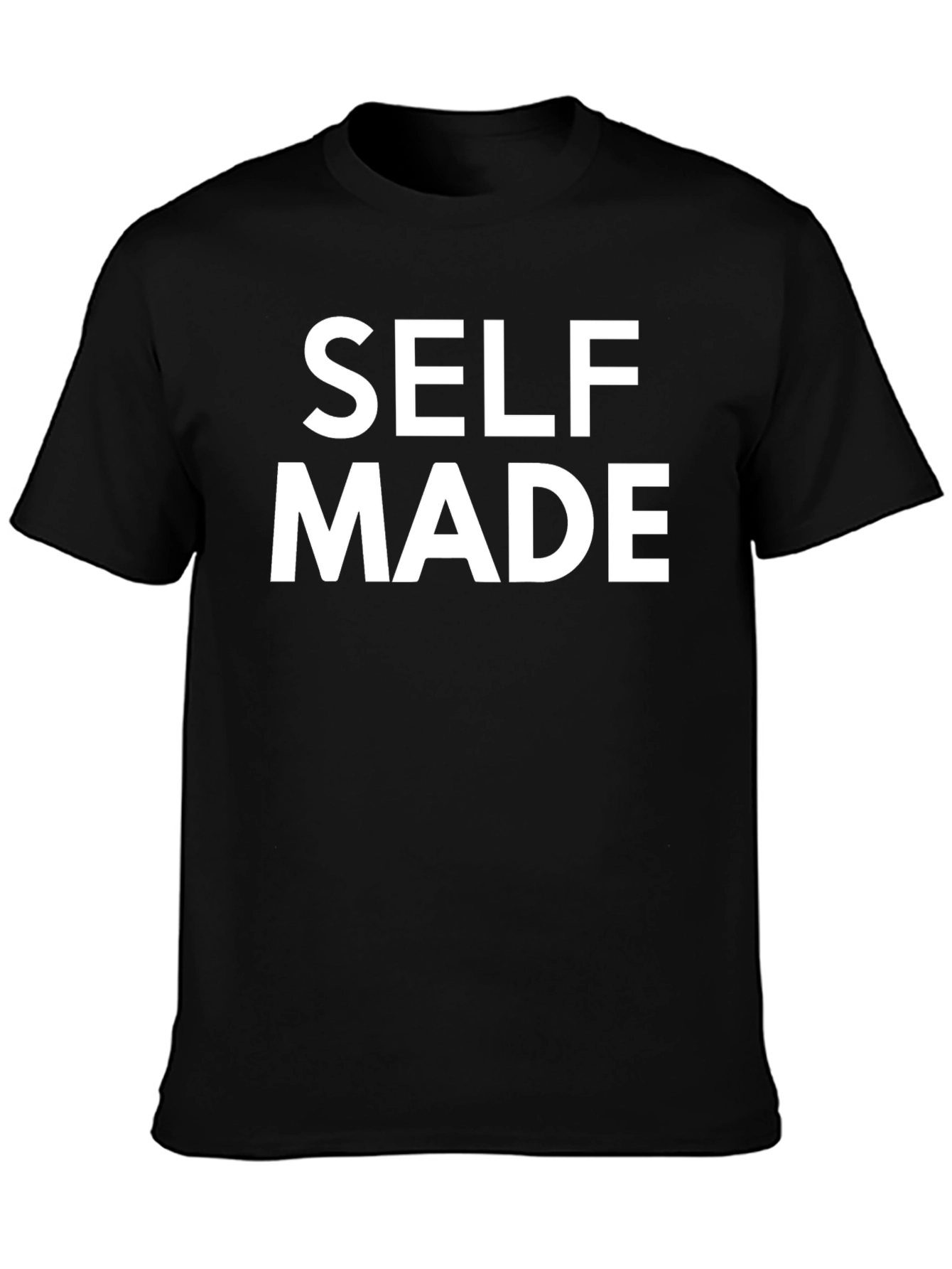 Self Made Graphic Tee - Black