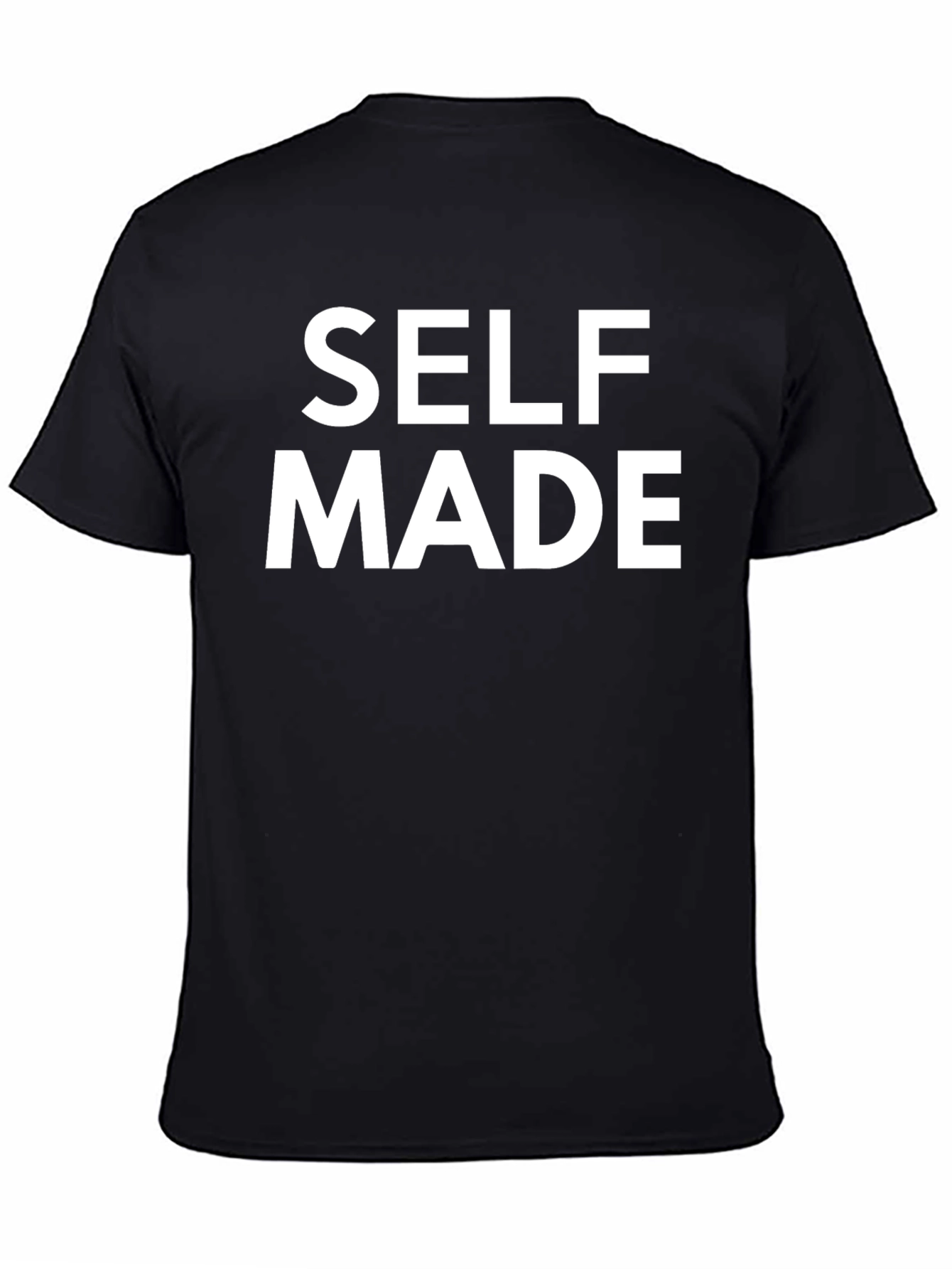 Self Made Graphic Tee - Black