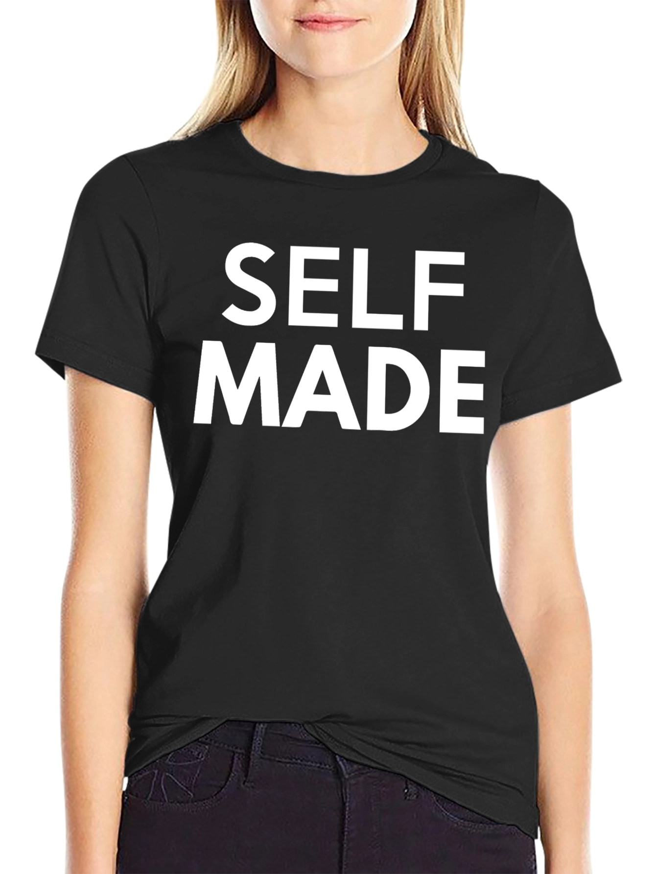 Self Made Graphic Tee - Black