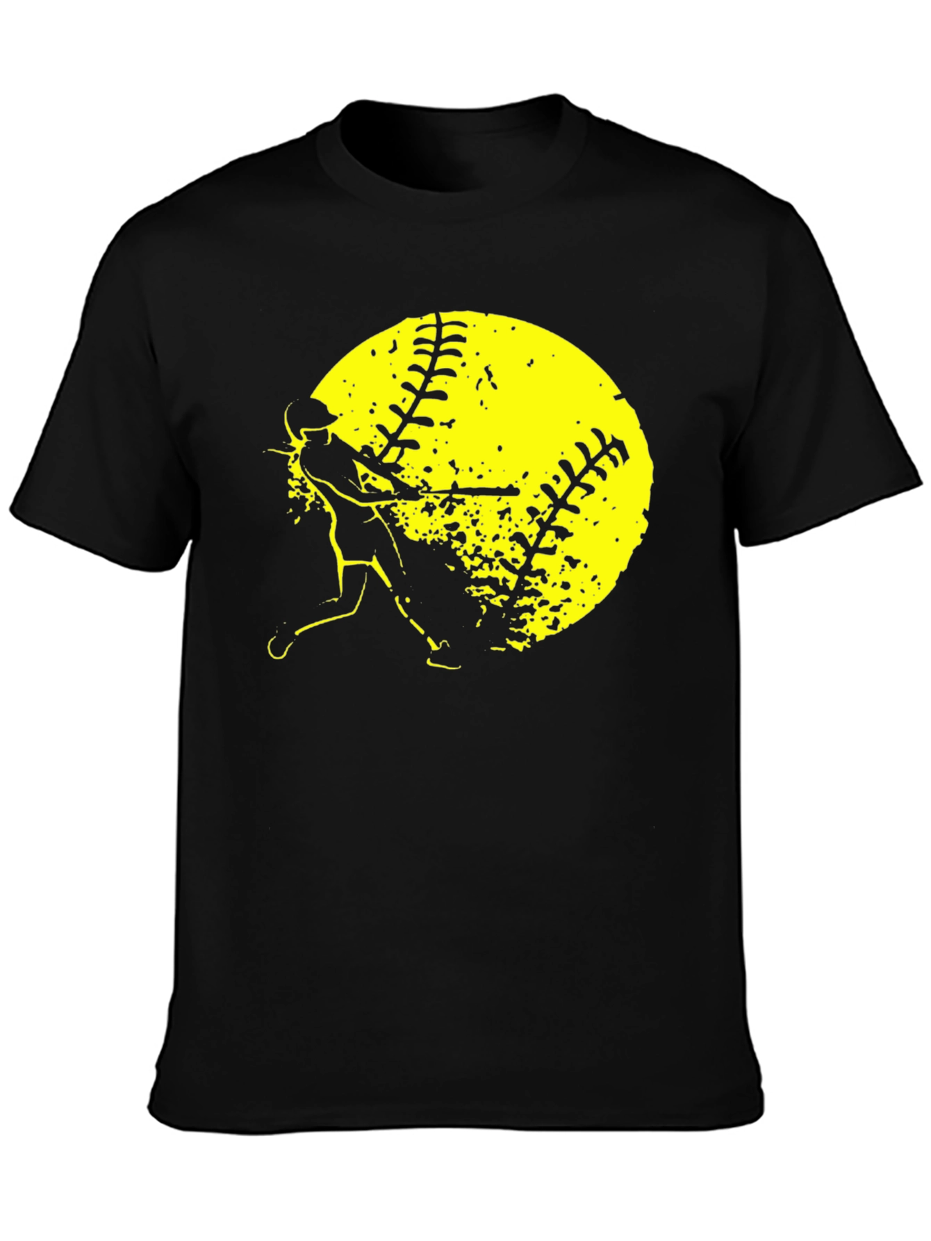 Softball Batter Graphic T-Shirt