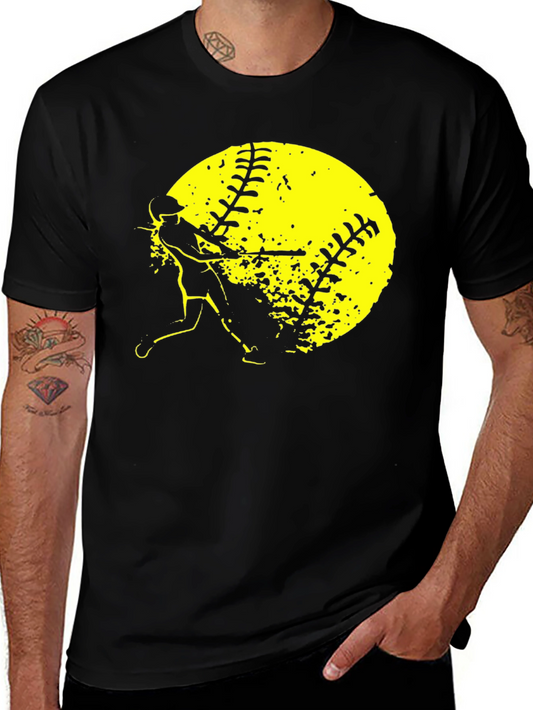 Softball Batter Graphic T-Shirt