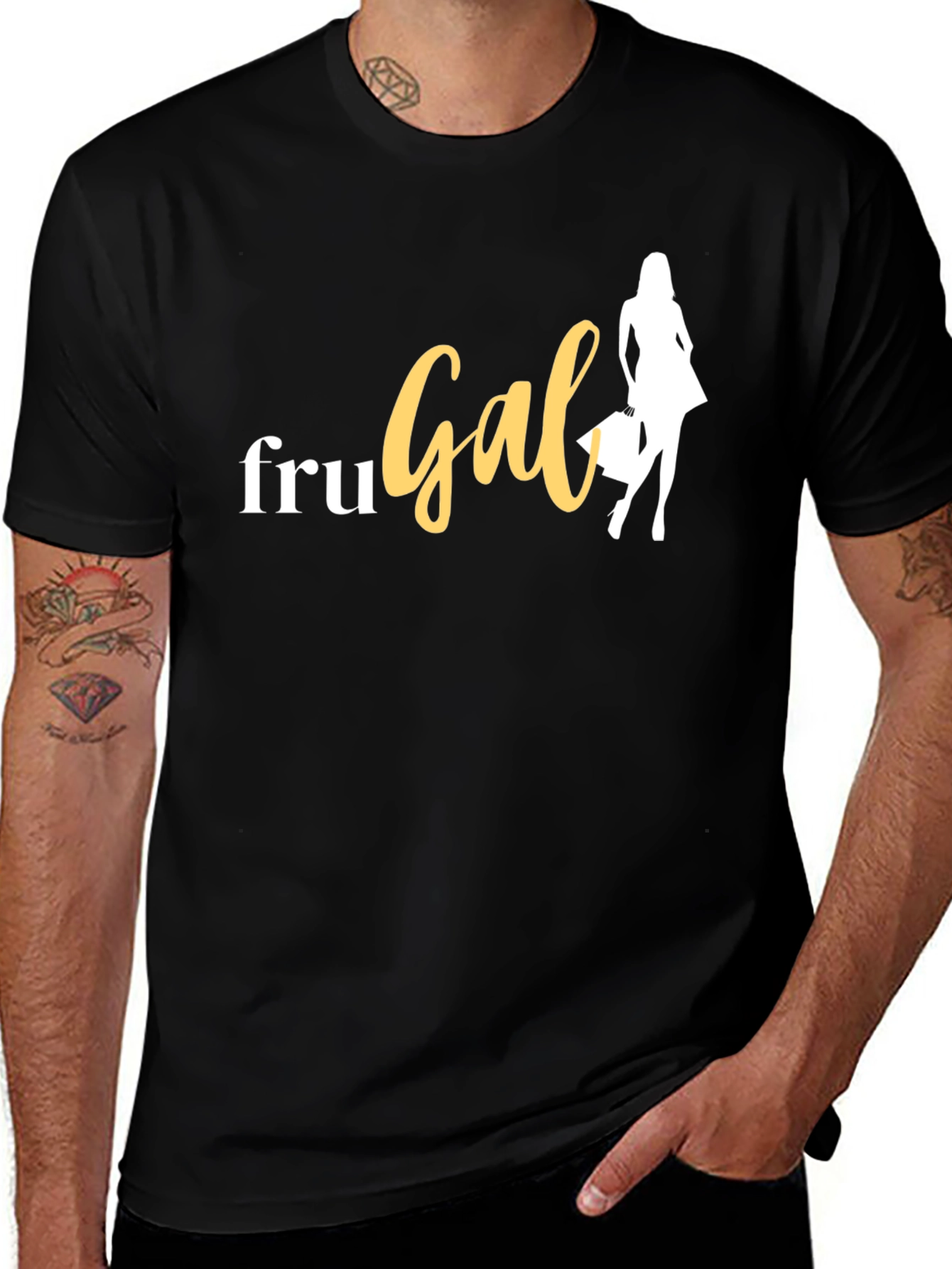 FruGal Graphic T-Shirt - Stylish Womens Tee