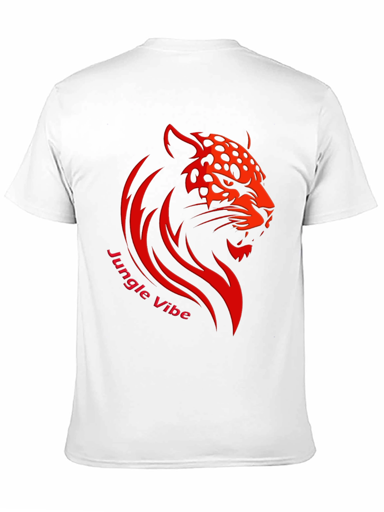 Bold Jungle Vibe Tee - Fierce Leopard Design