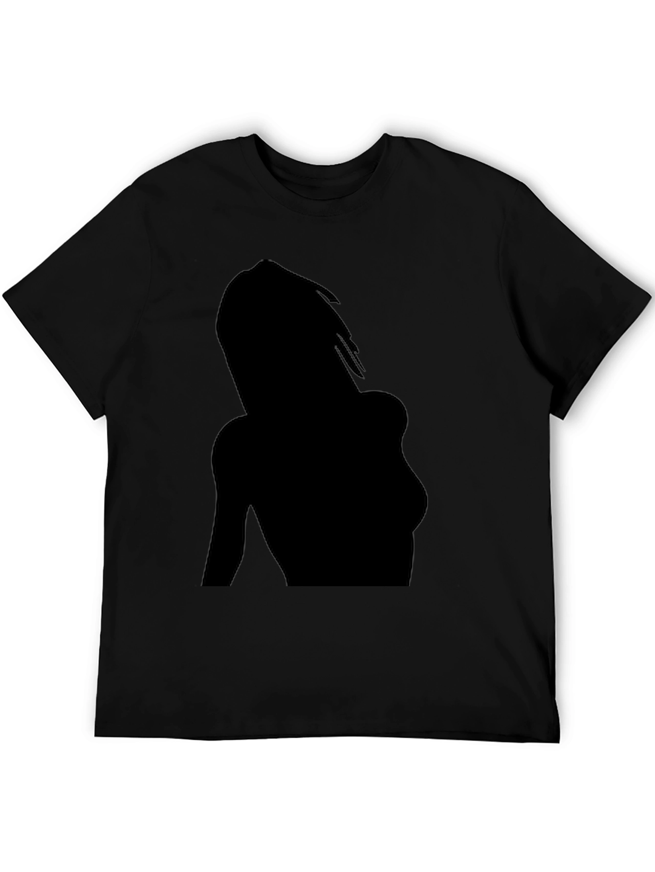 Silhouette Graphic Tee - Cool Black T-Shirt