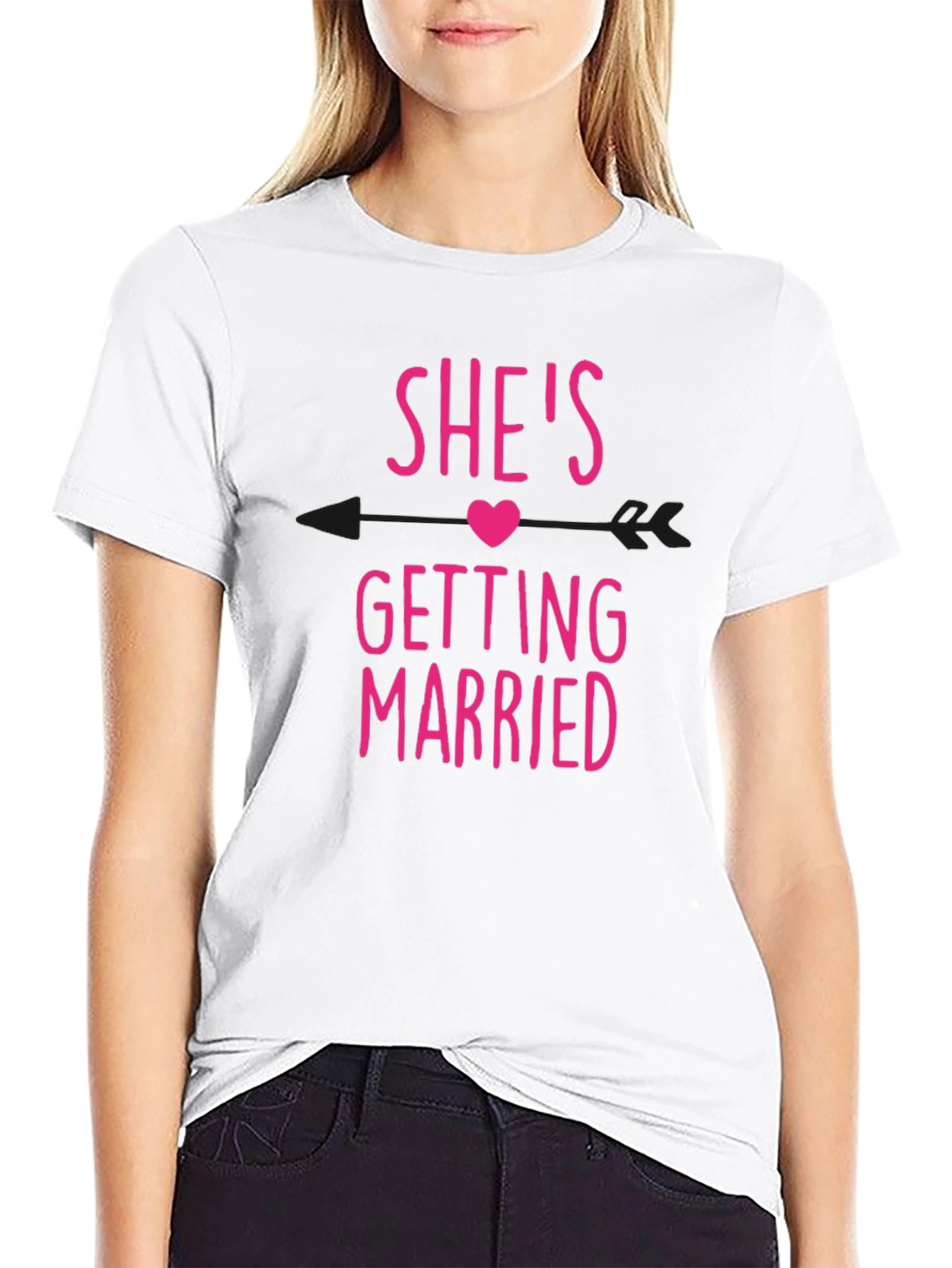 Shes Getting Married Crewneck T-Shirt