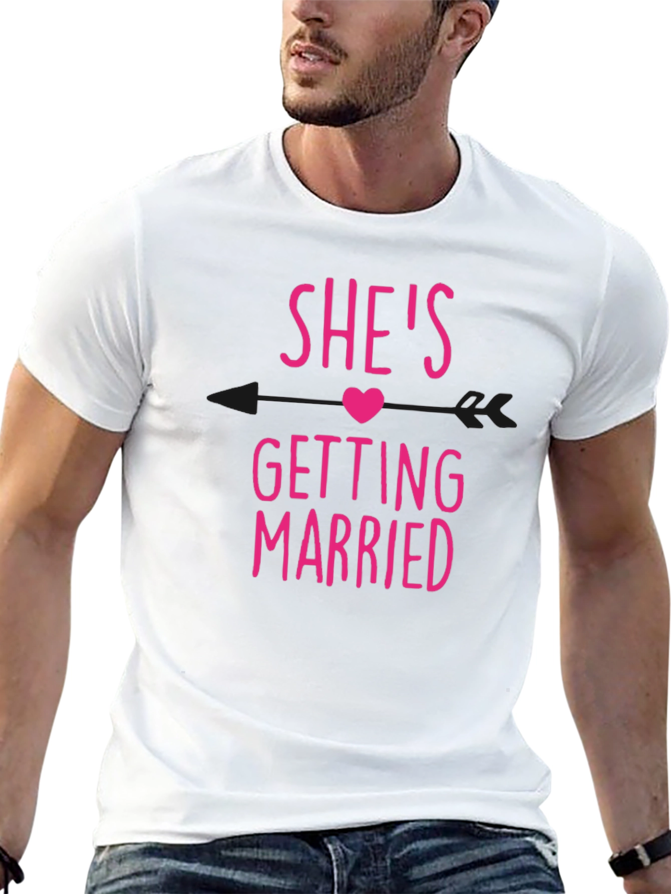 Shes Getting Married Crewneck T-Shirt