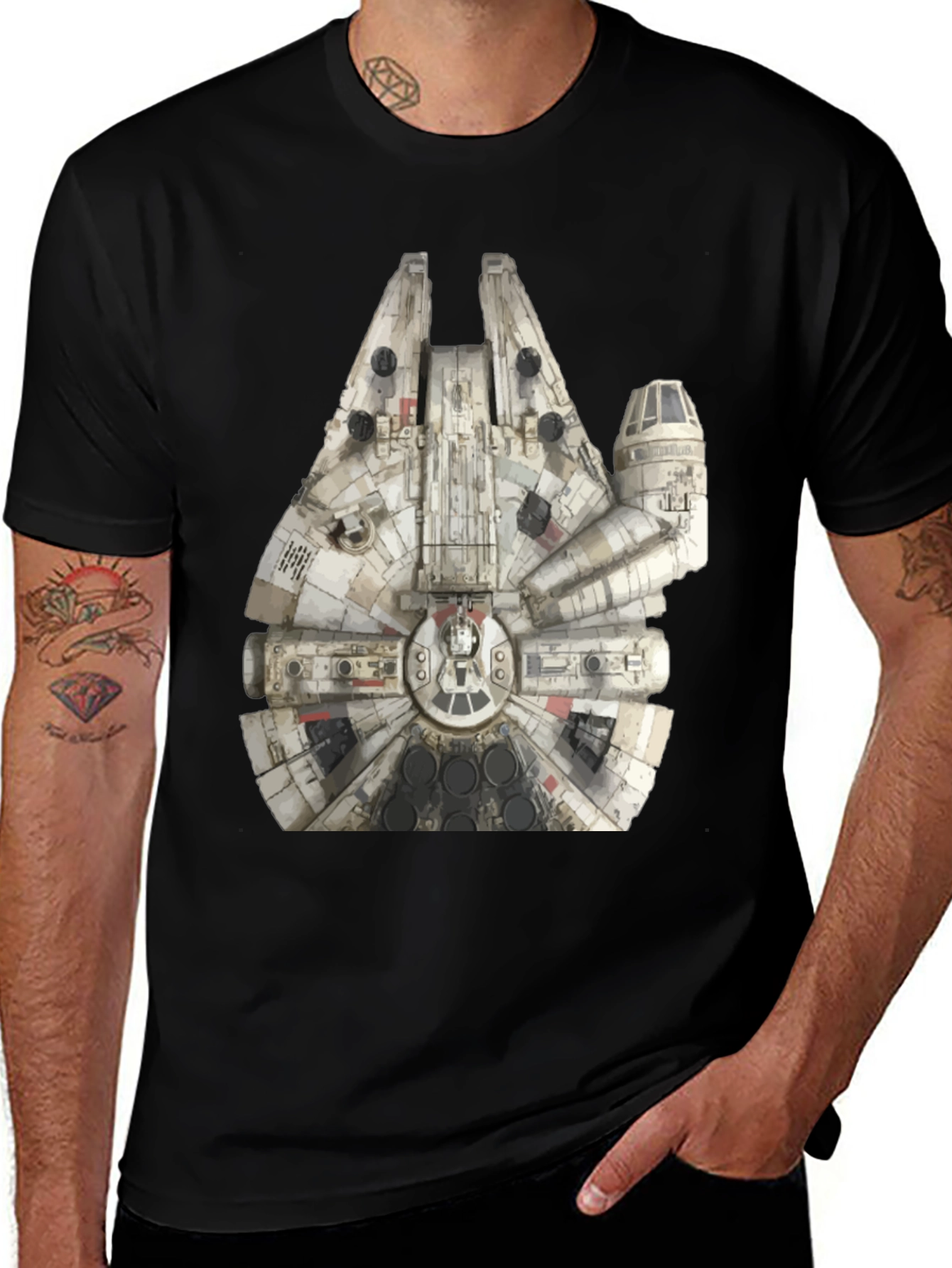 Millennium Falcon Graphic T-Shirt