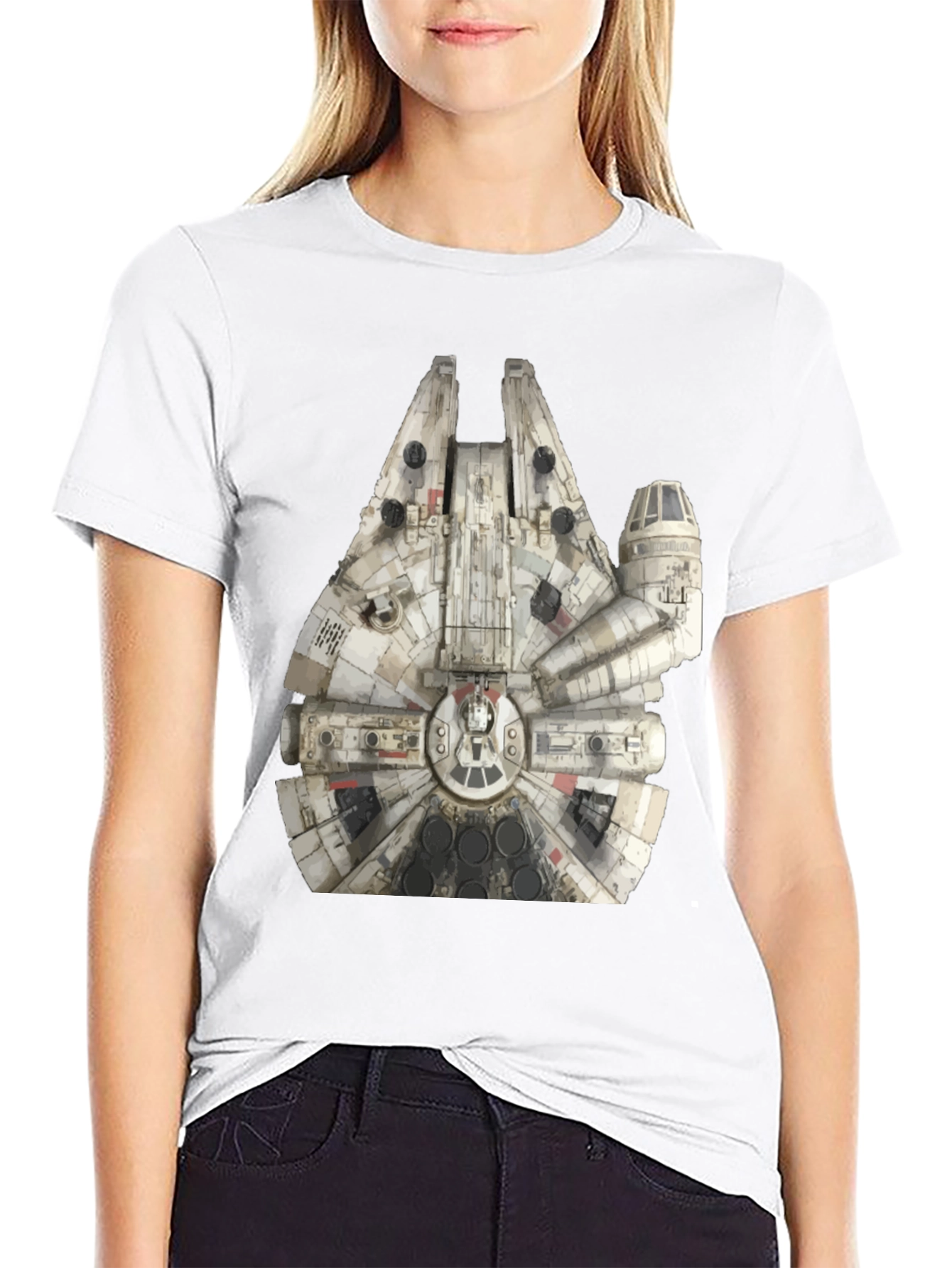 Millennium Falcon Graphic T-Shirt
