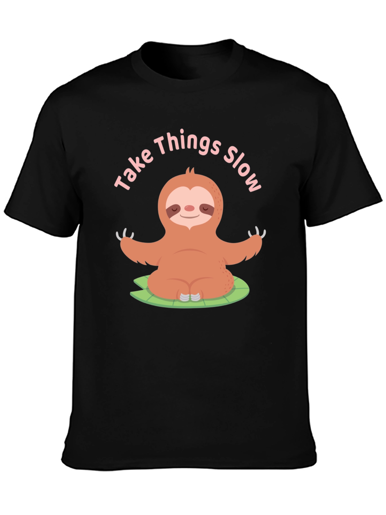 Take Things Slow Sloth Yoga T-Shirt