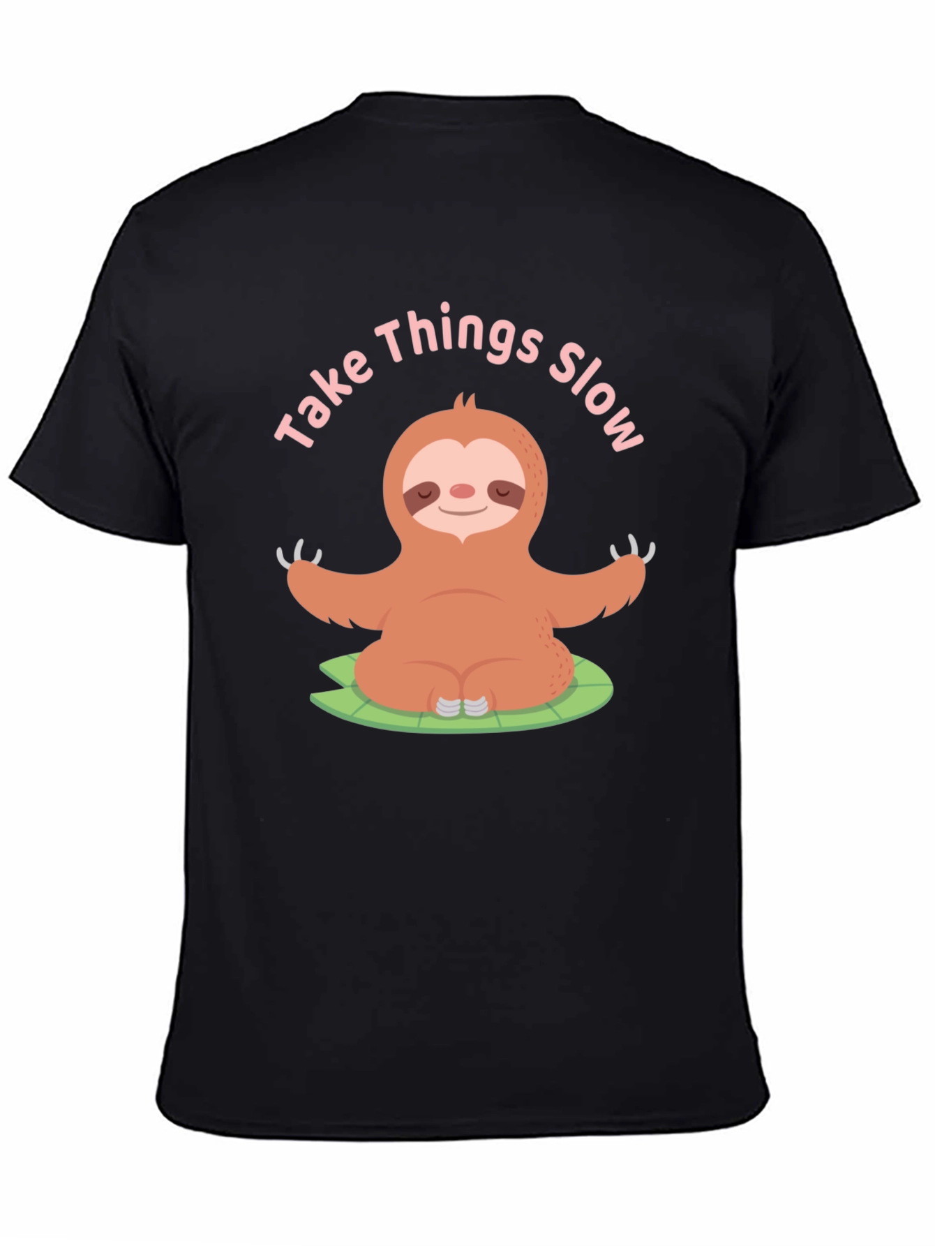 Take Things Slow Sloth Yoga T-Shirt
