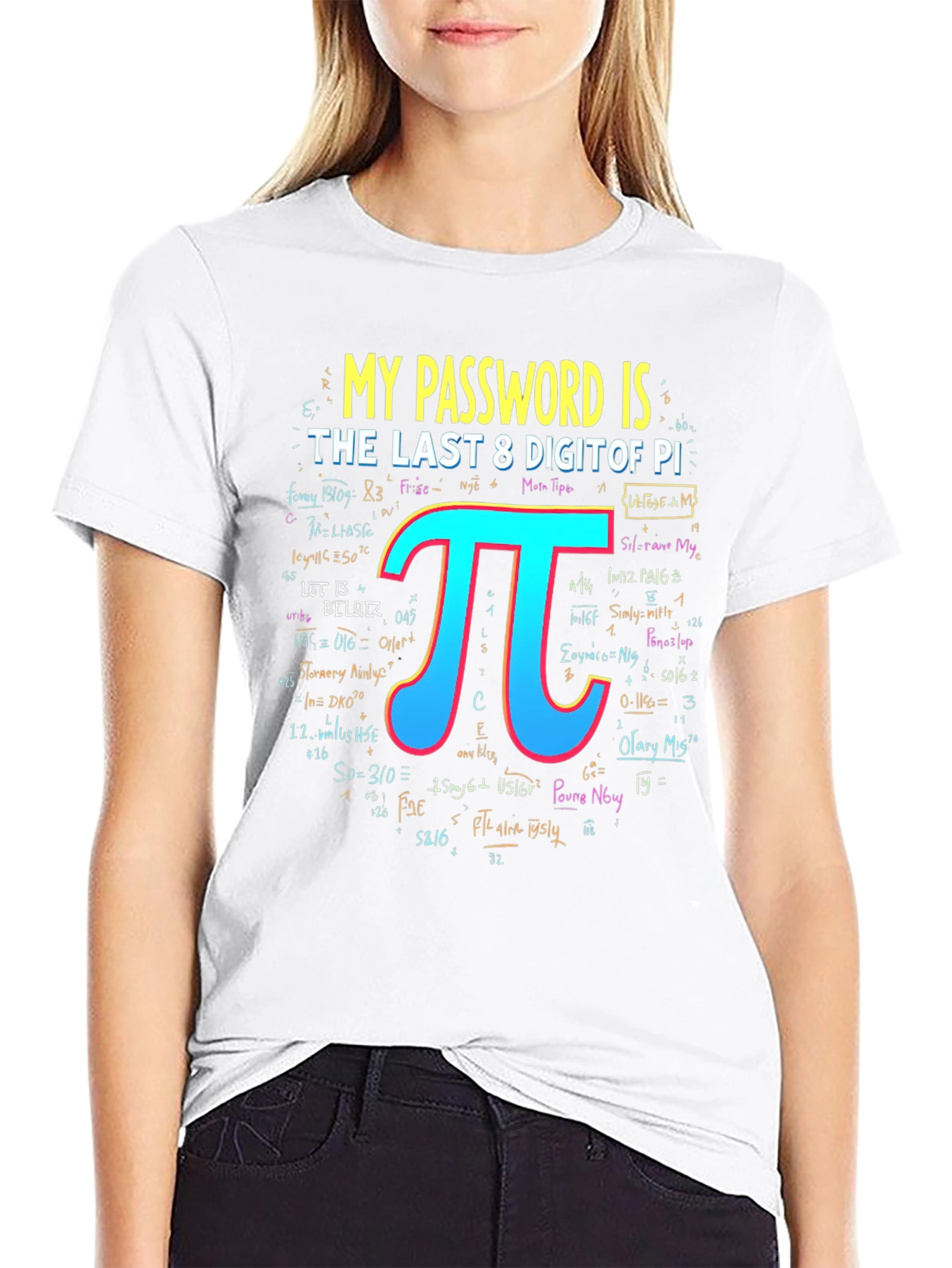 My Password Is Pi T-Shirt Math Geek Tee