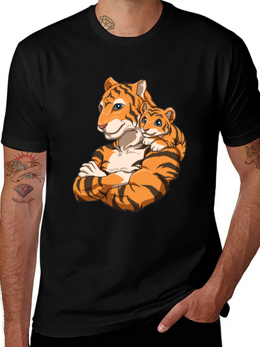 Tiger Family Graphic T-Shirt