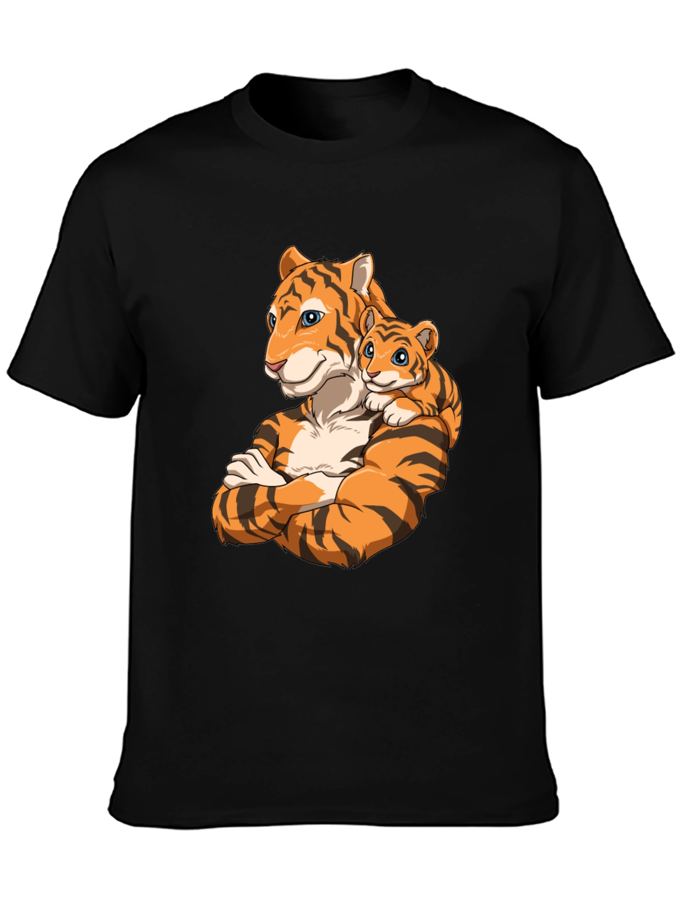 Tiger Family Graphic T-Shirt