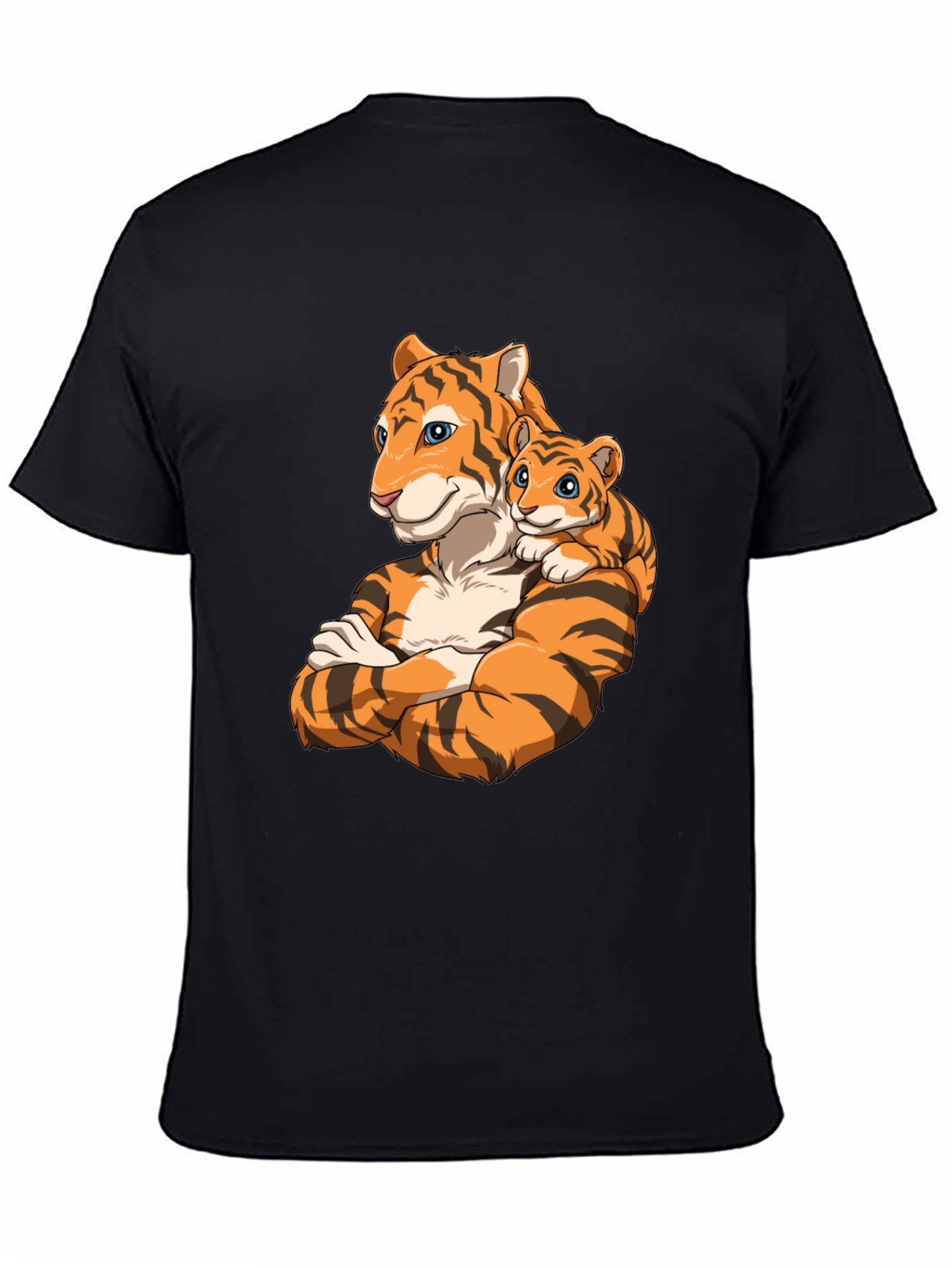 Tiger Family Graphic T-Shirt