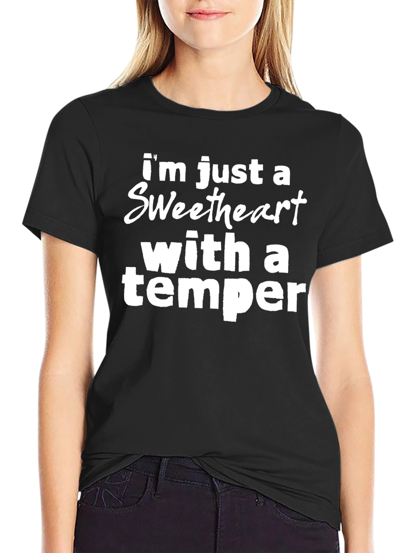 Sweetheart With a Temper Graphic Tee