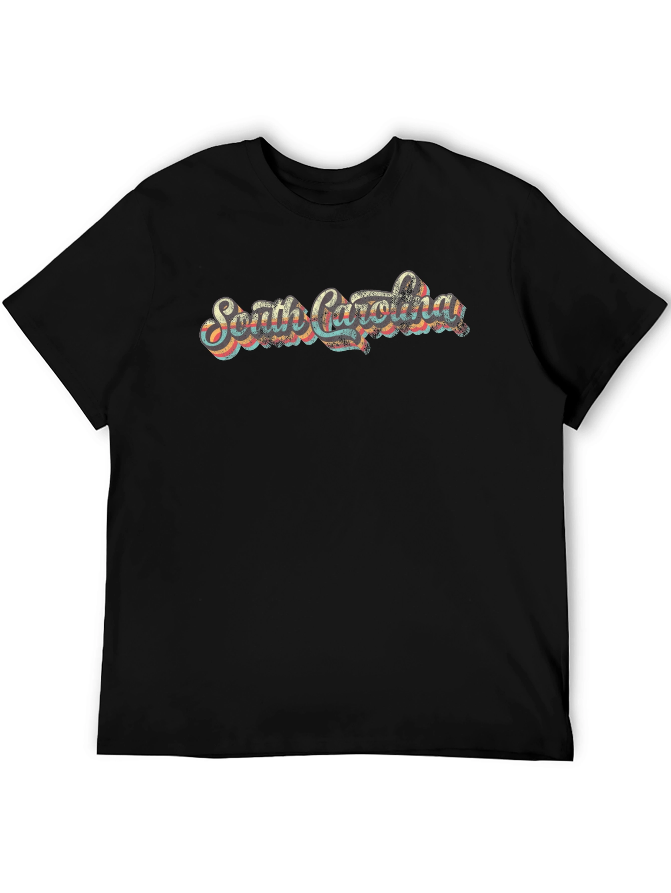 South Carolina Retro Graphic Tee - Black