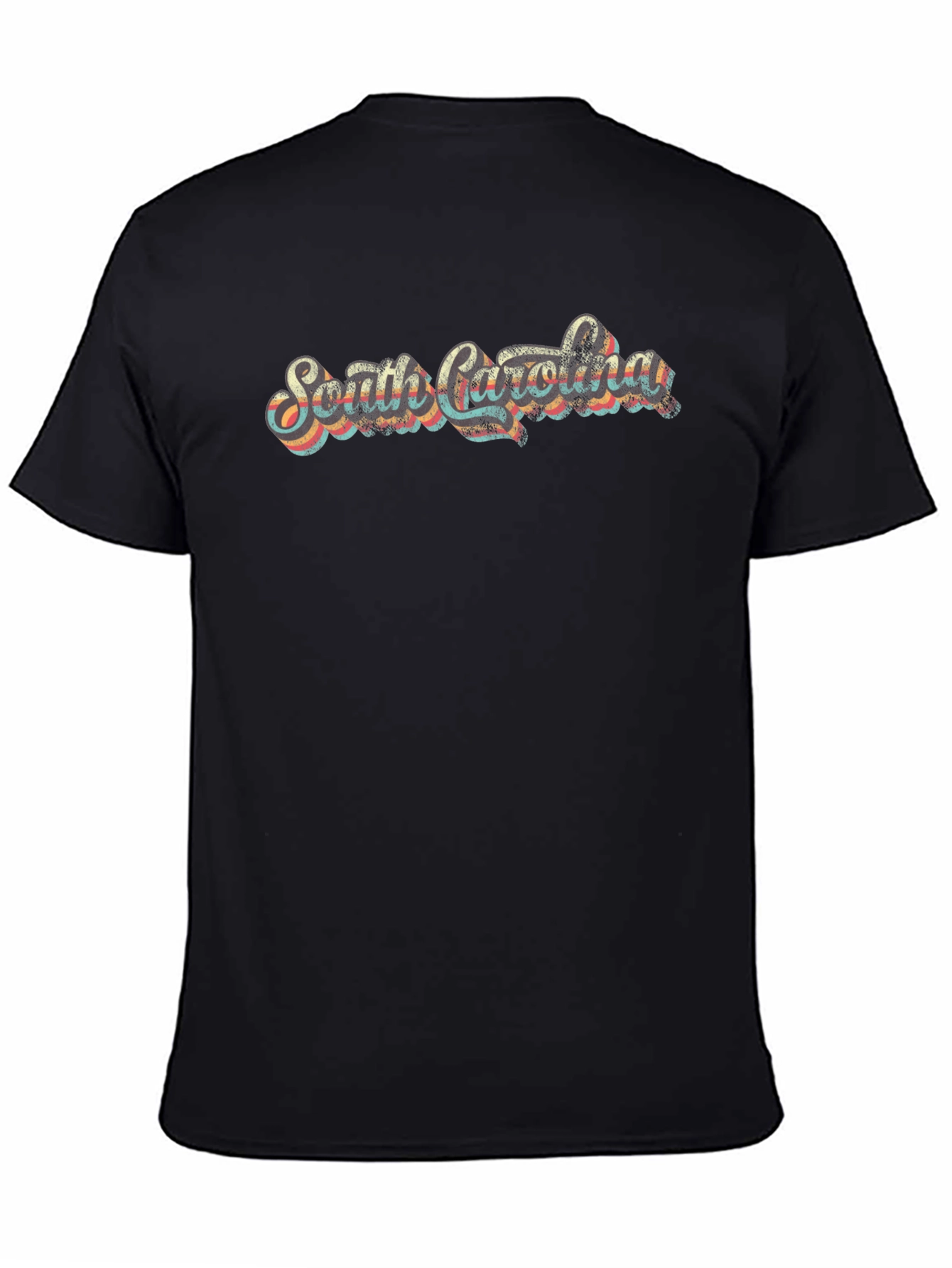 South Carolina Retro Graphic Tee - Black