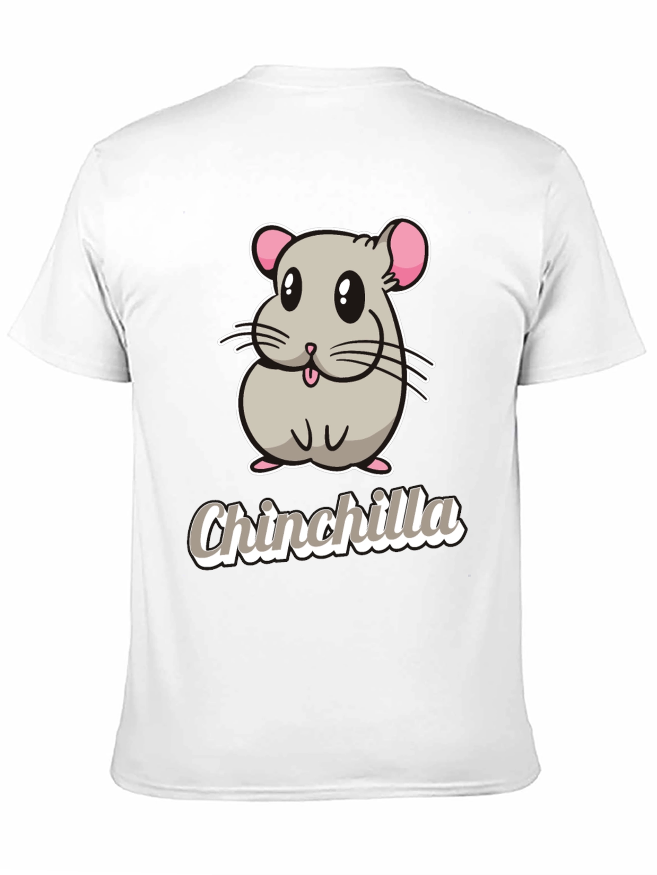Cute Chinchilla Graphic T-Shirt - Soft Cotton Tee