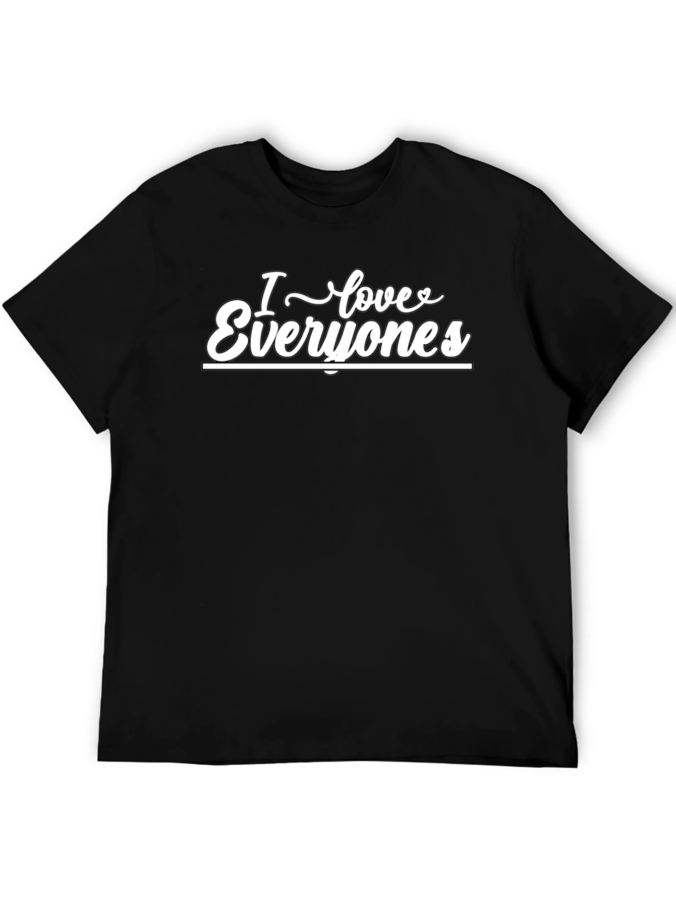 I Love Everyones Black T-Shirt