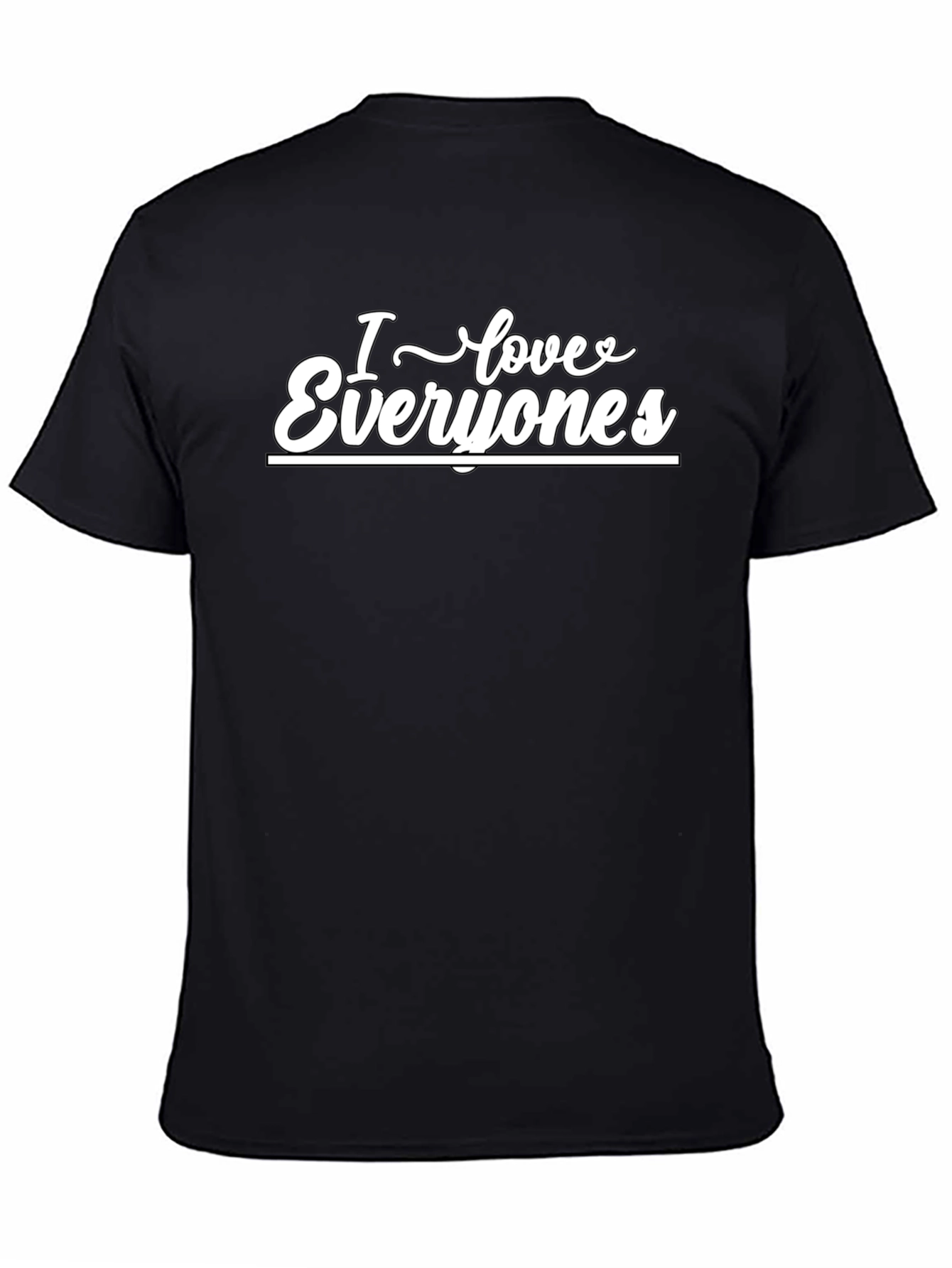 I Love Everyones Black T-Shirt