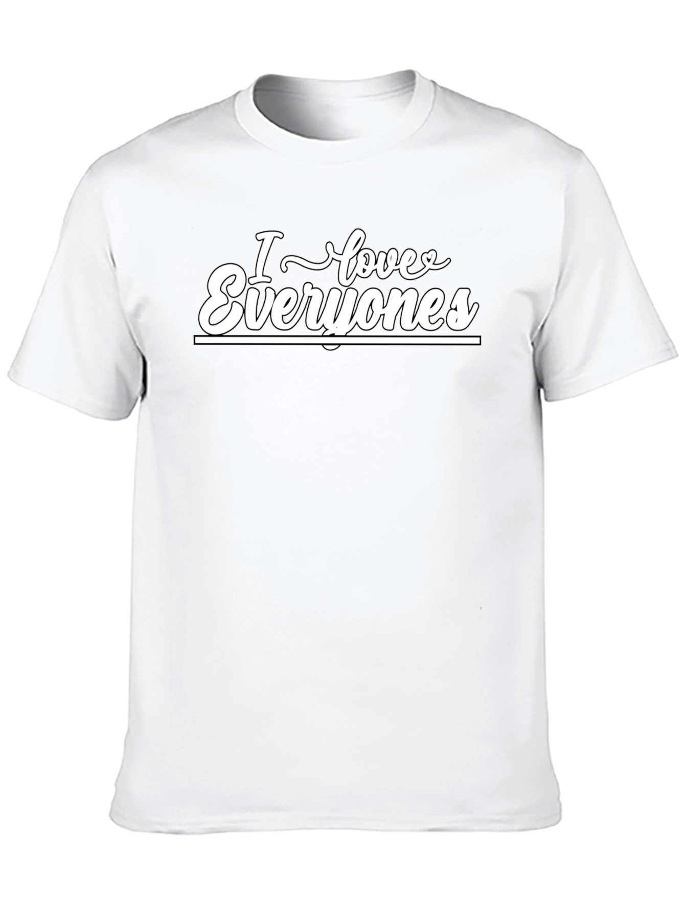 I Love Everyones Black T-Shirt