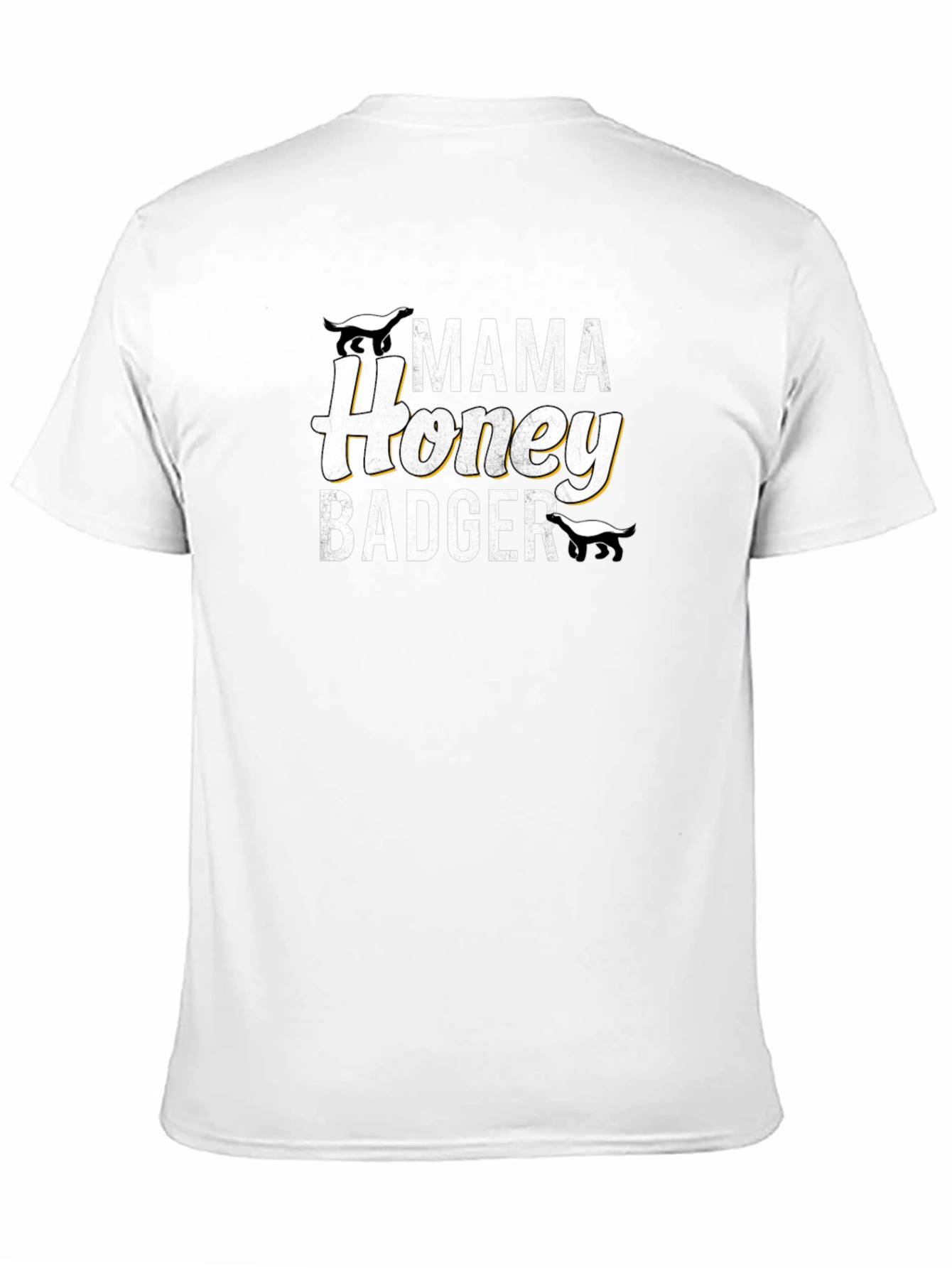Mama Honey Badger T-Shirt - Black